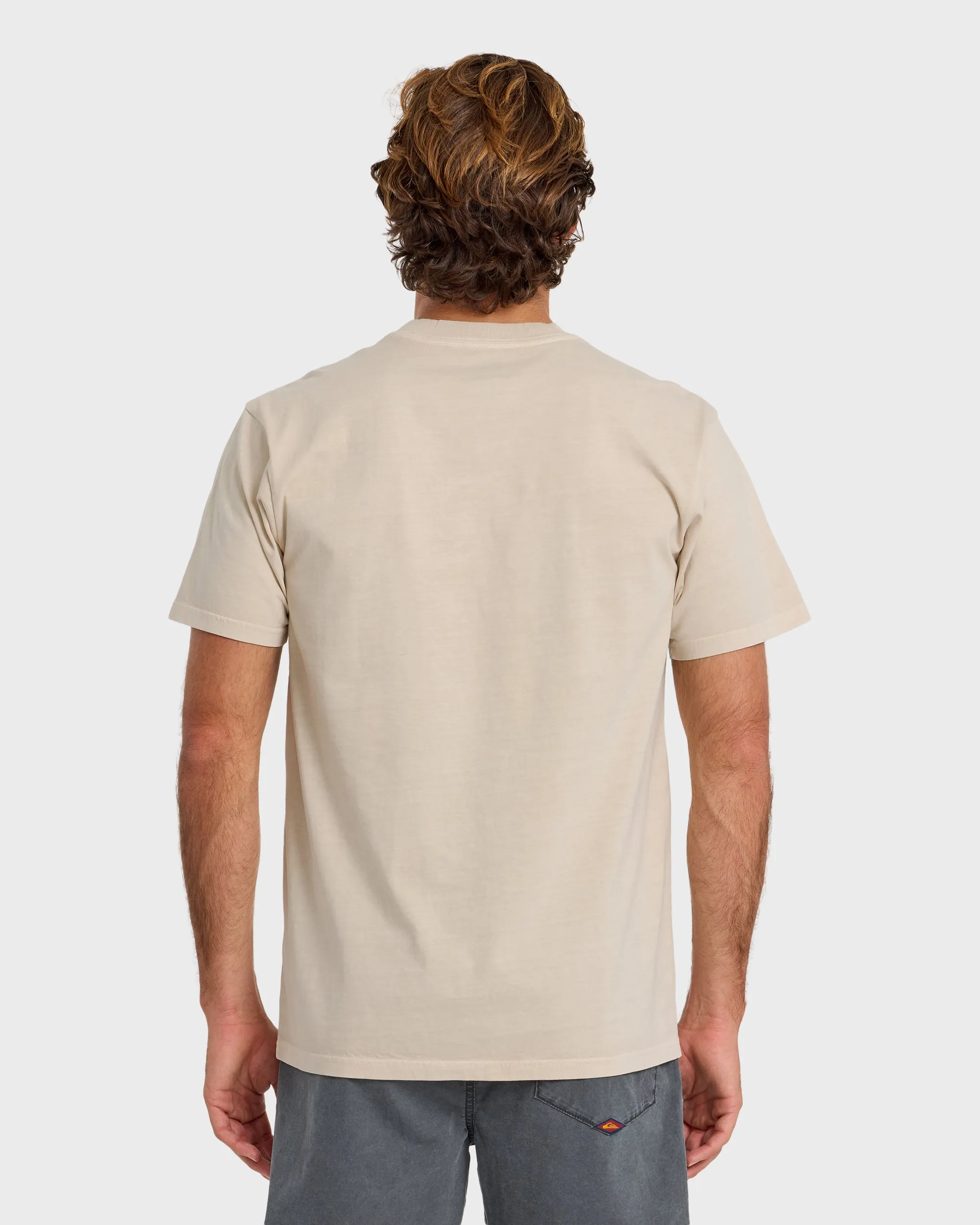 Saltwater Pigment-Dyed Short Sleeve Pocket Tee - Moonstruck sold by Quiksilver product image thumbnail 2