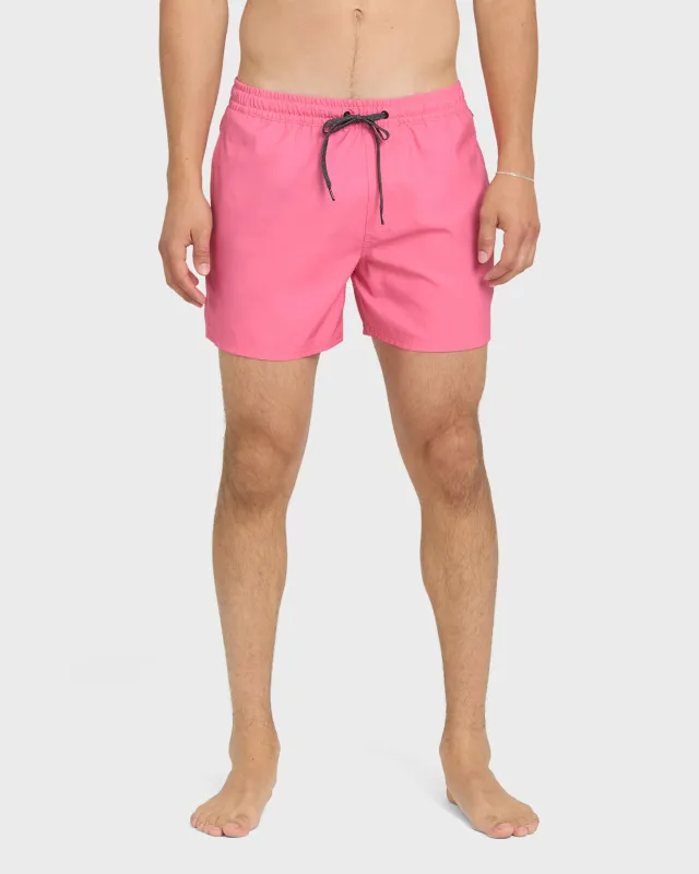 Everyday Solid 17" Swim Trunks - Pink Lemonade sold by Quiksilver