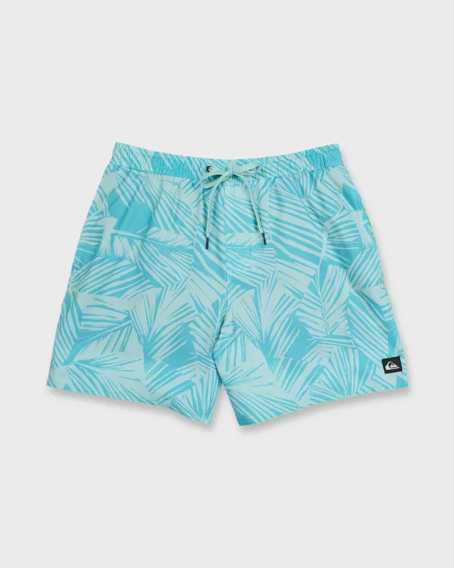 Mix Volley 17" Swim Trunks - Aqua sold by Quiksilver