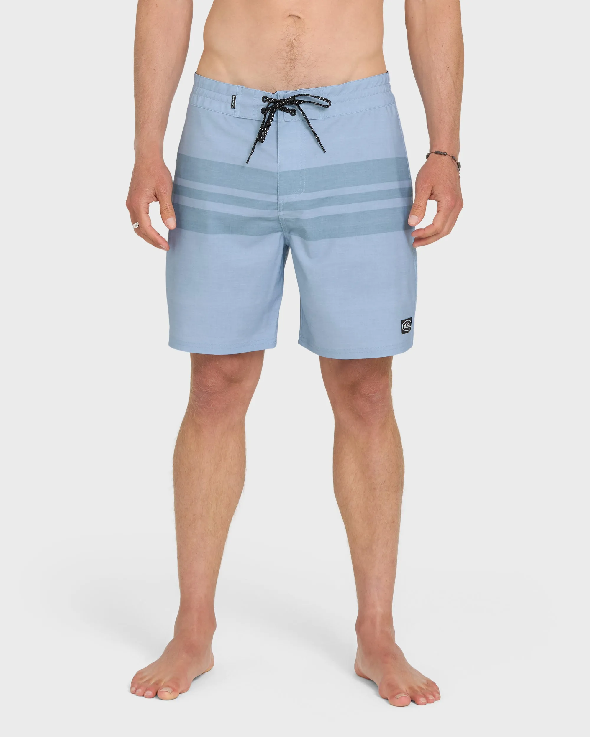 Surfsilk Street Trunk Stripe 18" Boardshorts - Skyway sold by Quiksilver