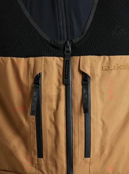 Travis Rice Gore-Tex Pro Bib Snow Pants - Bone Brown sold by Quiksilver product image thumbnail 5