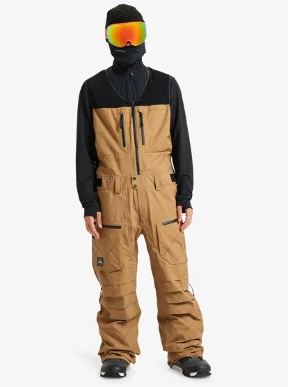 Travis Rice Gore-Tex Pro Bib Snow Pants - Bone Brown sold by Quiksilver product image thumbnail 2