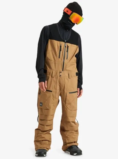 Travis Rice Gore-Tex Pro Bib Snow Pants - Bone Brown sold by Quiksilver product image thumbnail 3