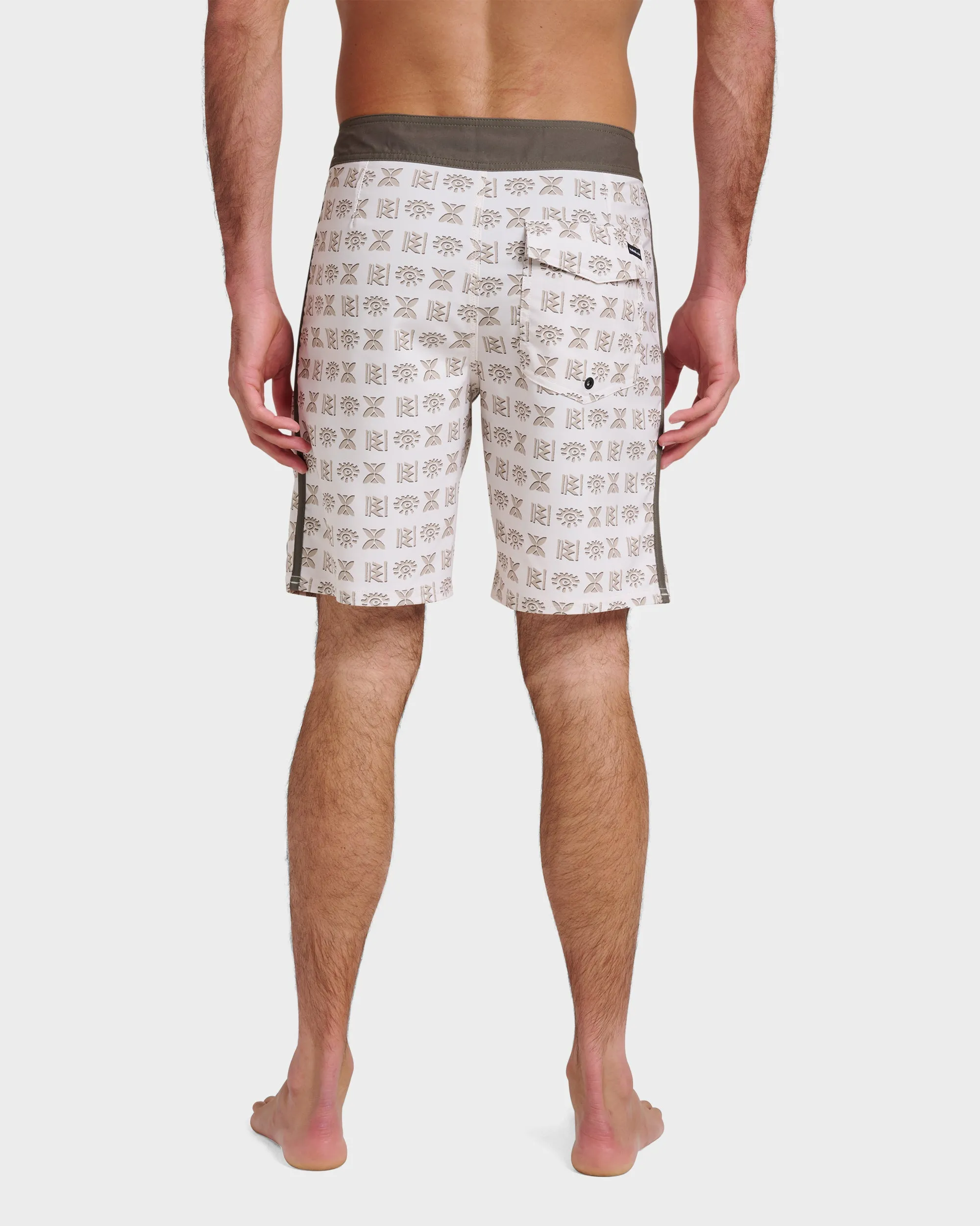 Surfsilk Etched 19" Boardshorts - Silver Birch sold by Quiksilver product image thumbnail 2