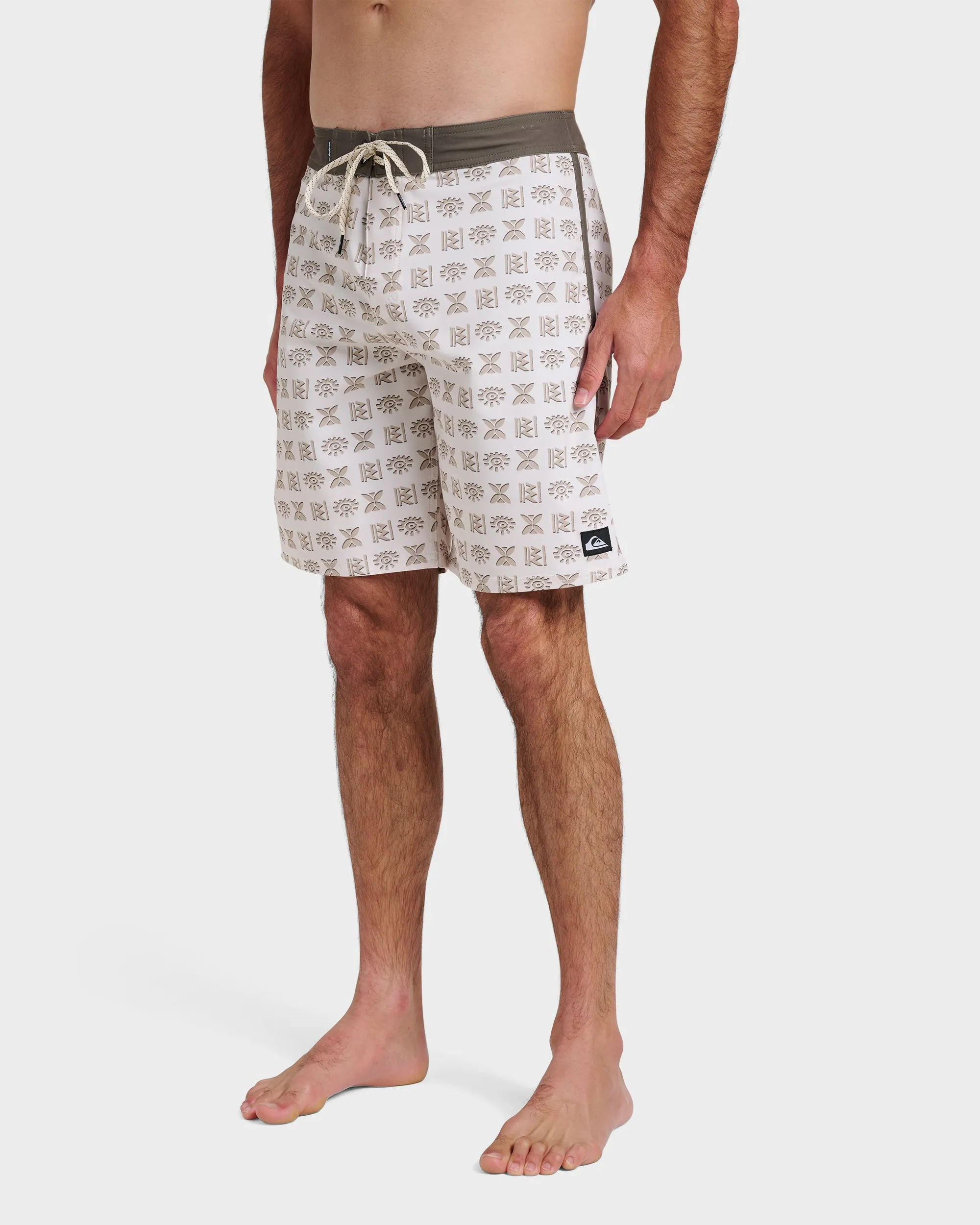 Surfsilk Etched 19" Boardshorts - Silver Birch sold by Quiksilver product image thumbnail 3