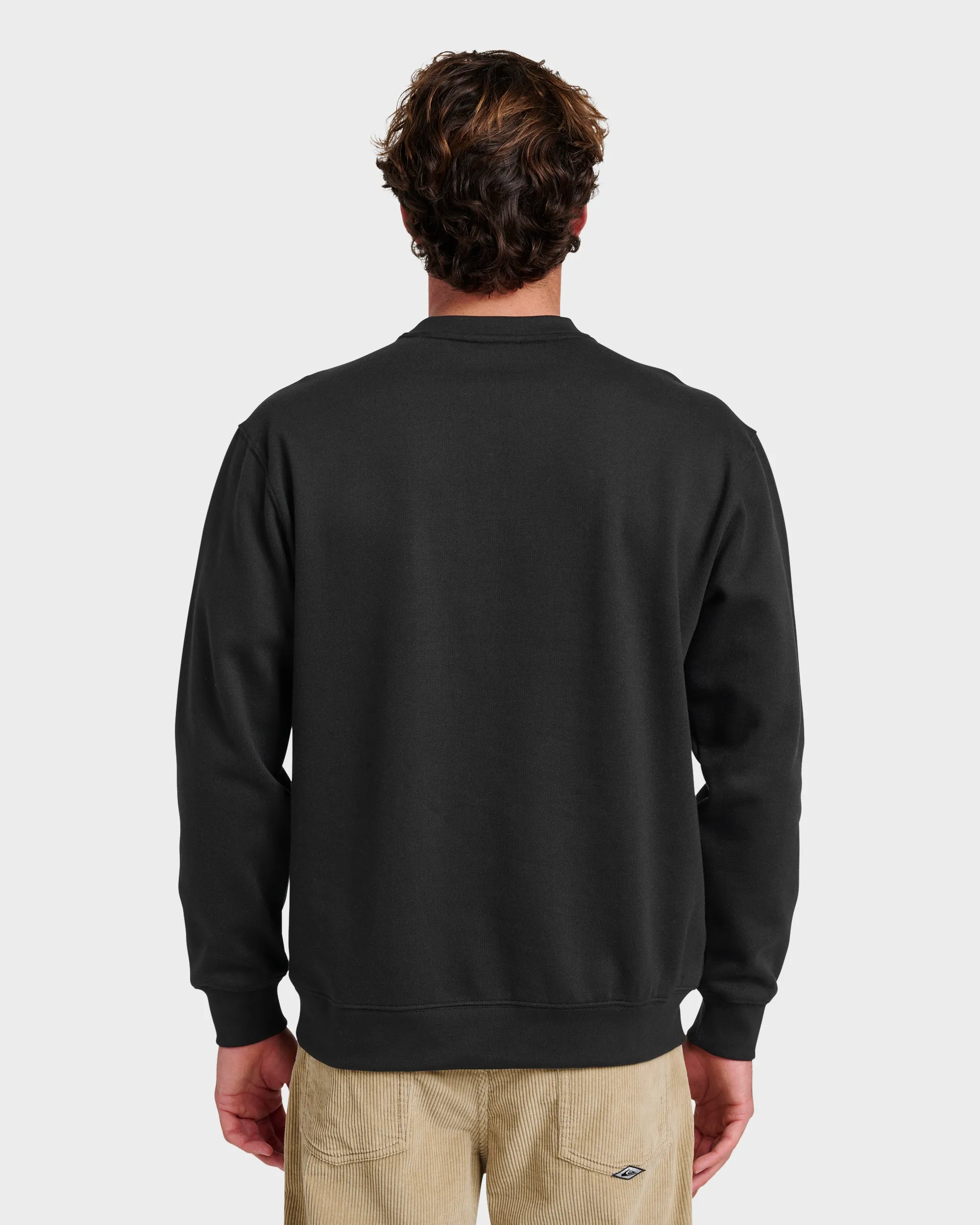 Graphic Crewneck Sweatshirt - Black sold by Quiksilver product image thumbnail 2
