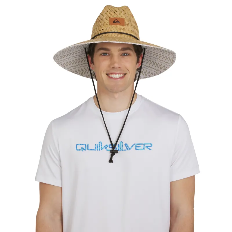 Pierside Straw Lifeguard Hat - Twill sold by Quiksilver