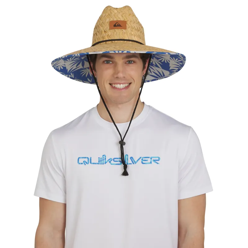 Pierside Straw Lifeguard Hat - Royal sold by Quiksilver