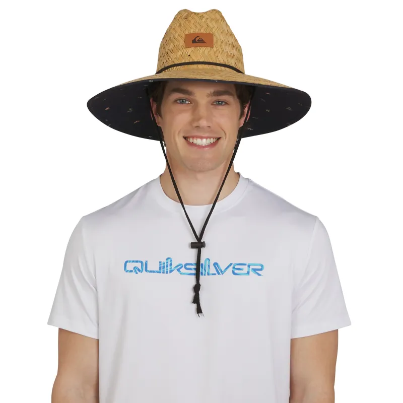 Pierside Straw Lifeguard Hat - Navy sold by Quiksilver