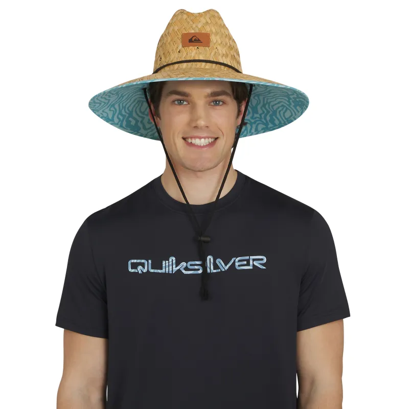 Pierside Straw Lifeguard Hat - Limpett Shell sold by Quiksilver