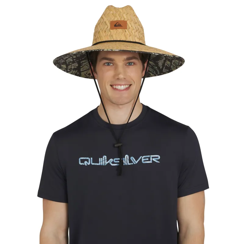 Pierside Straw Lifeguard Hat - Army sold by Quiksilver