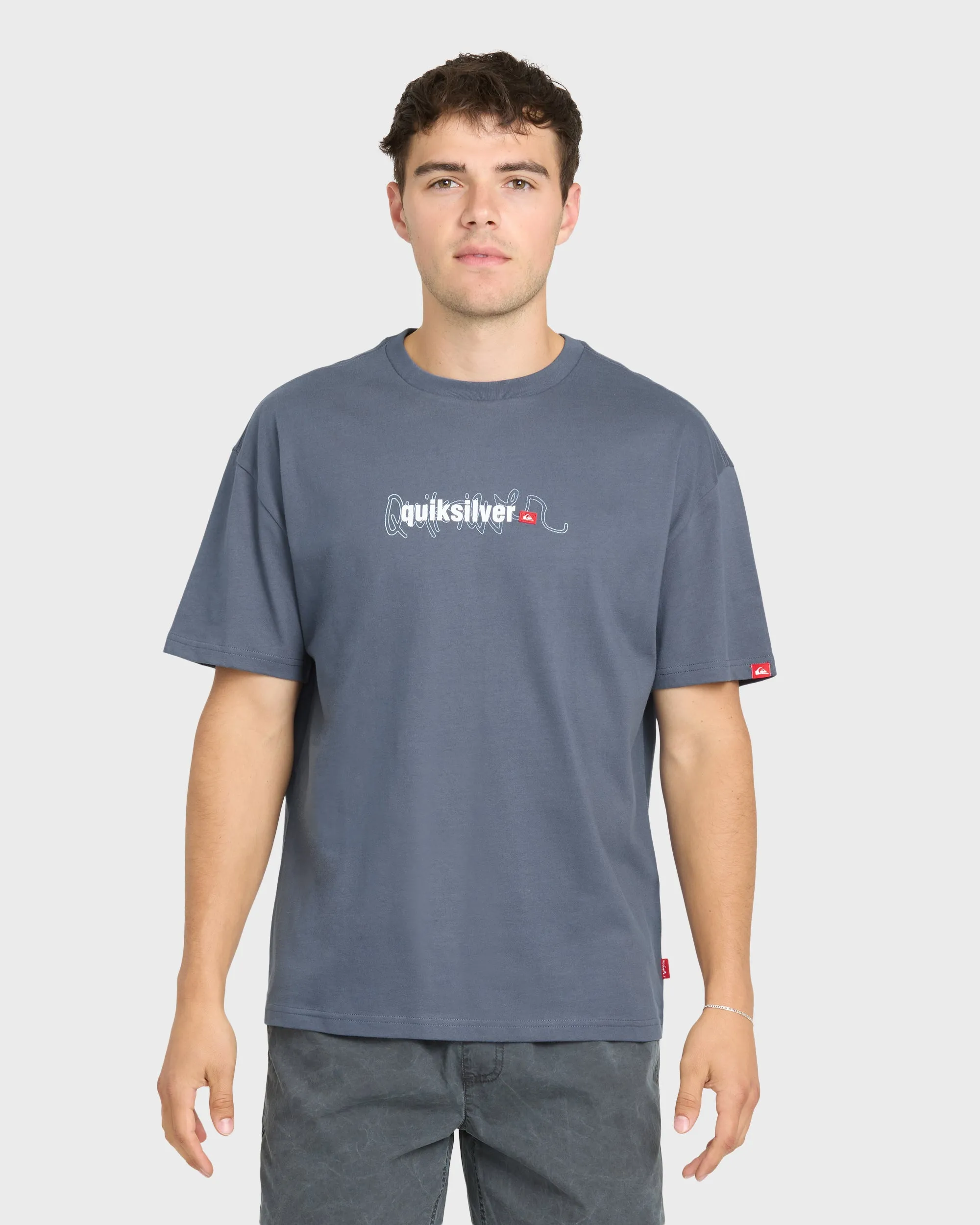 Young Guns Short Sleeve T-Shirt - Vintage Indigo sold by Quiksilver product image thumbnail 3
