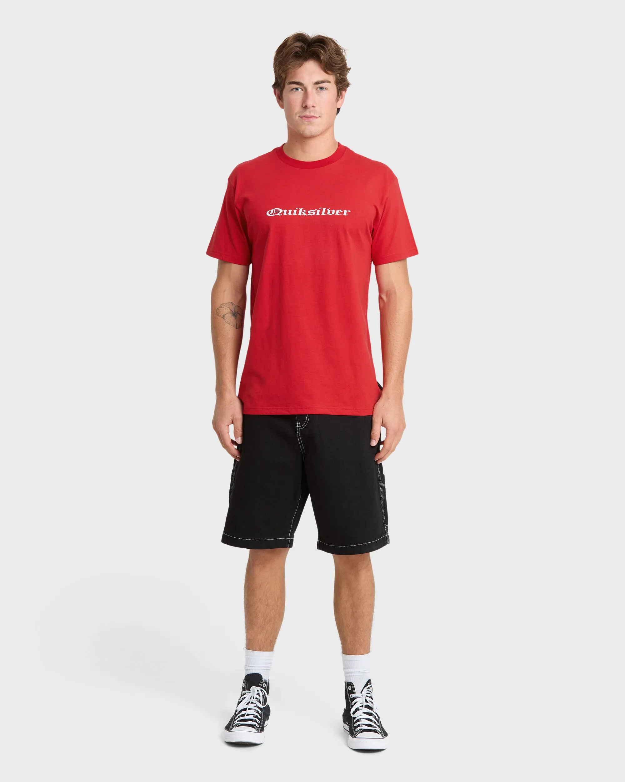 Chrome English Short Sleeve Knit T-Shirt - Salsa sold by Quiksilver product image thumbnail 4