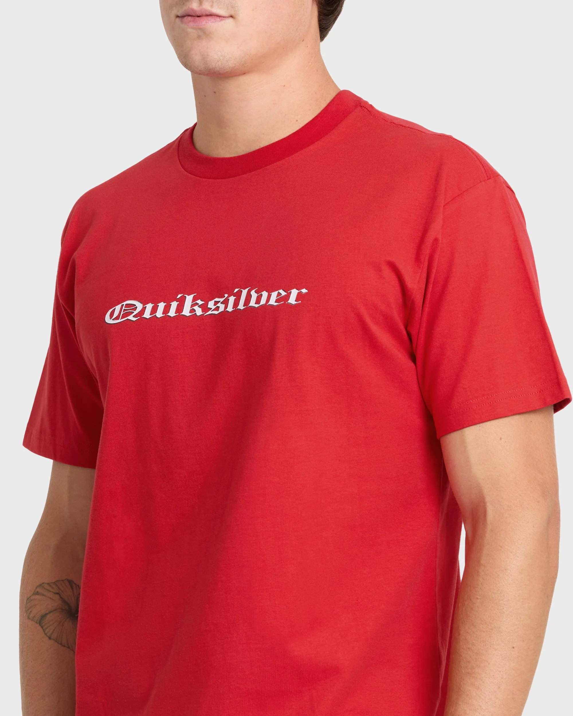 Chrome English Short Sleeve Knit T-Shirt - Salsa sold by Quiksilver product image thumbnail 5