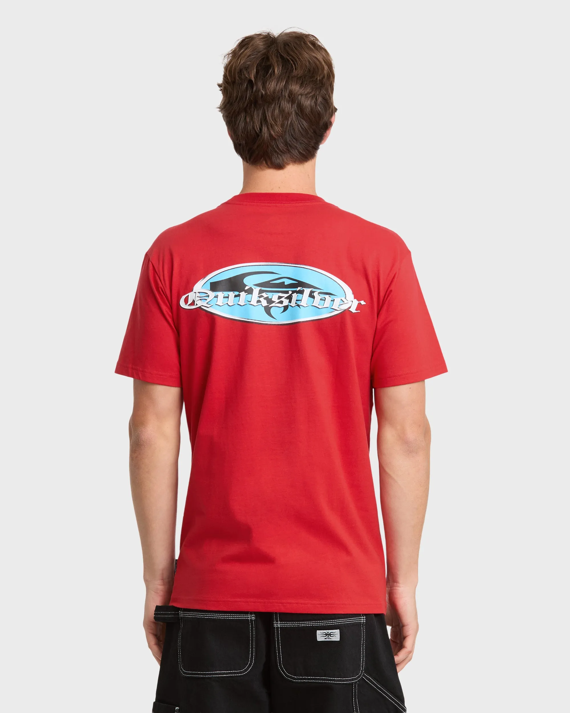 Chrome English Short Sleeve Knit T-Shirt - Salsa sold by Quiksilver product image thumbnail 2
