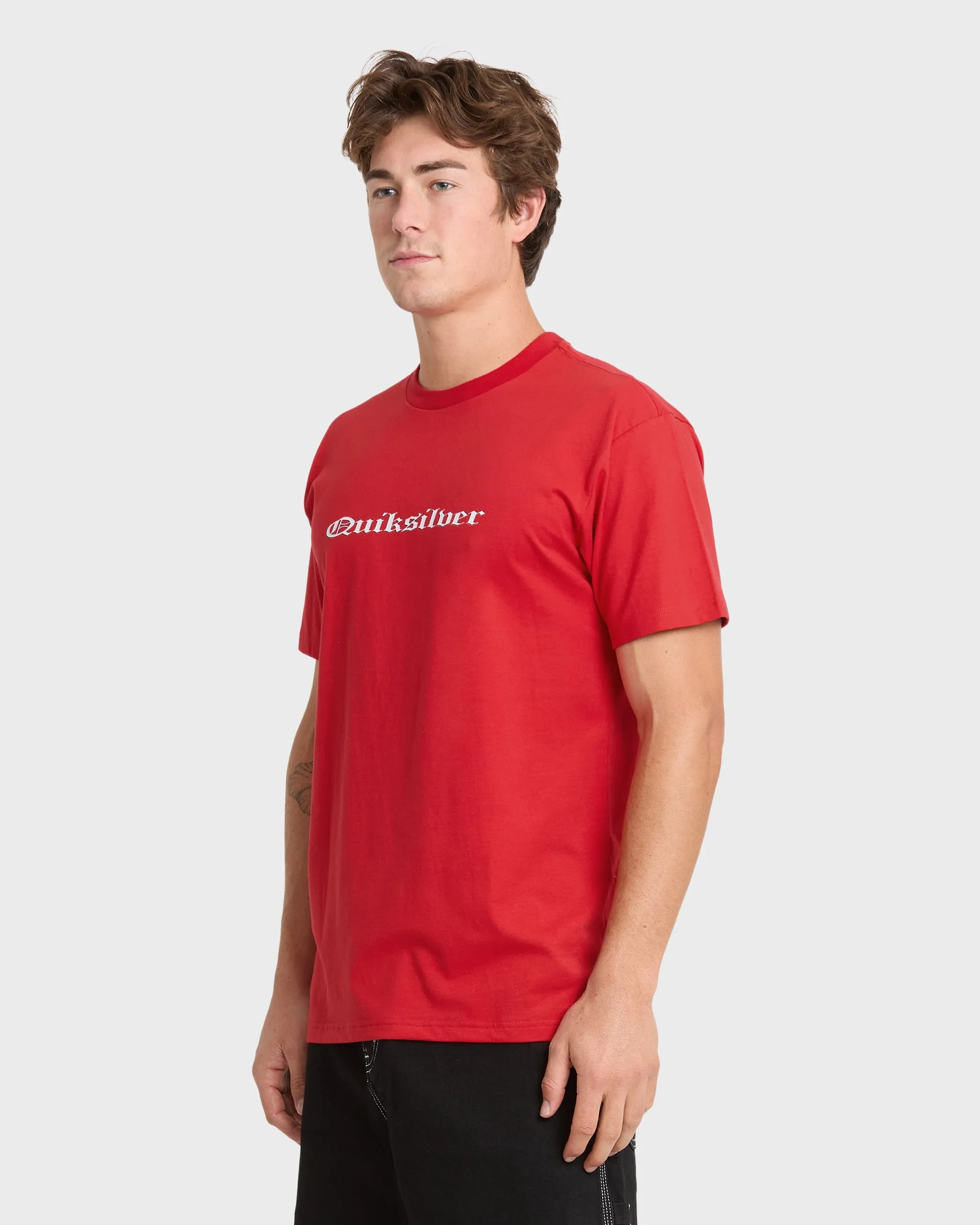 Chrome English Short Sleeve Knit T-Shirt - Salsa sold by Quiksilver product image thumbnail 3