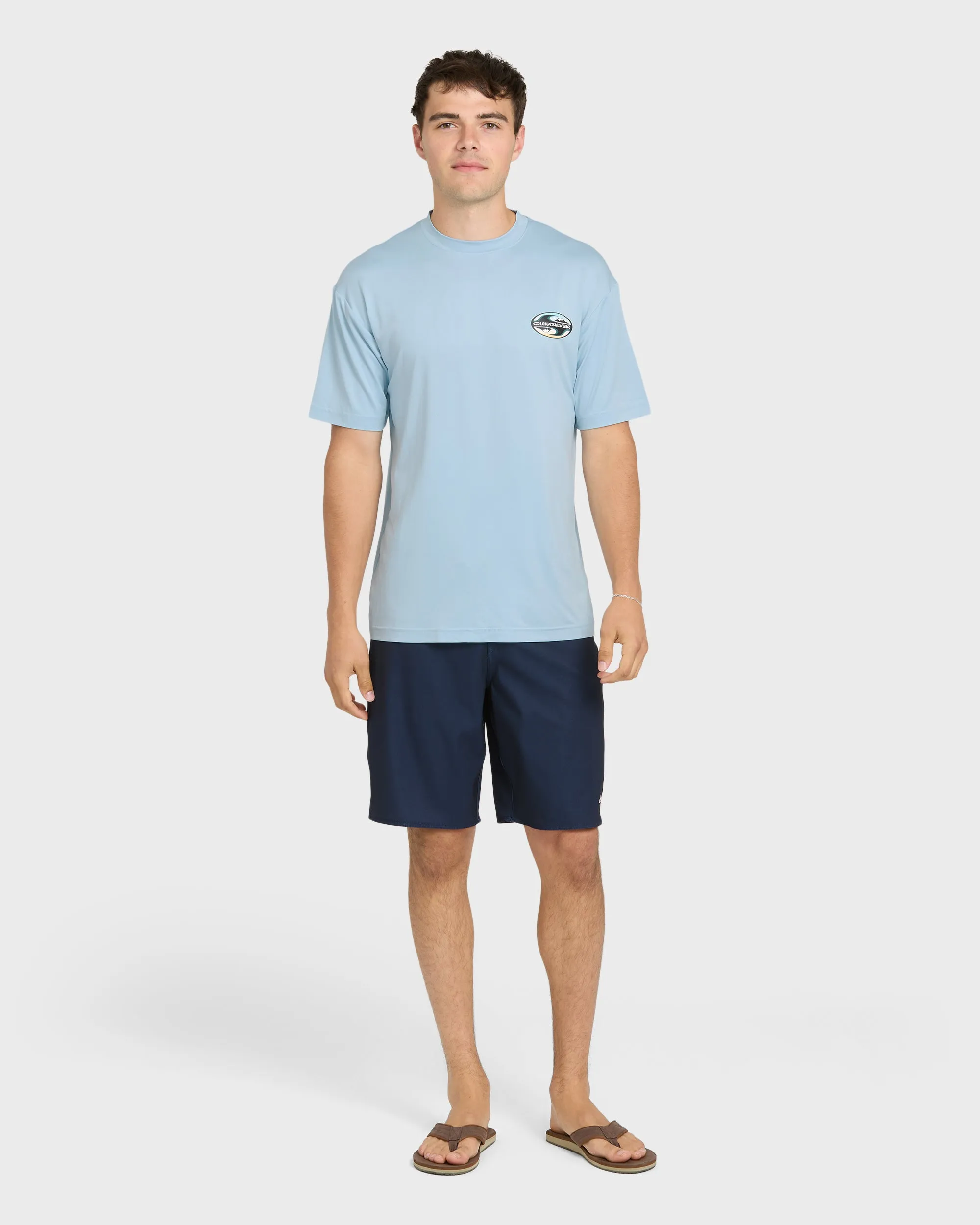 All Day Graphic 50 UPF Short Sleeve Surf Tee - Skyway sold by Quiksilver product image thumbnail 4