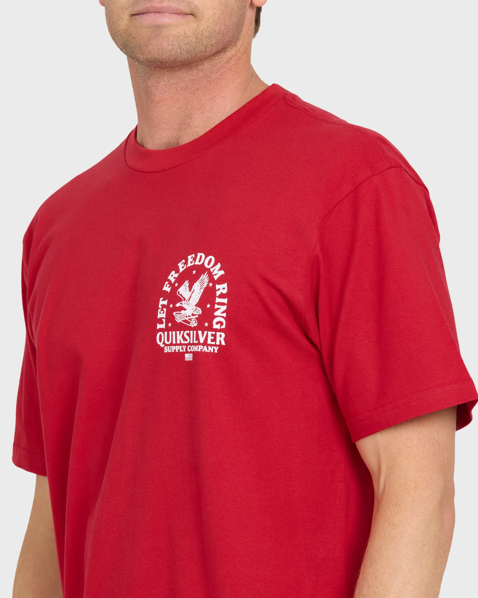 Freedom Ring Short Sleeve Cotton T-Shirt - Salsa sold by Quiksilver product image thumbnail 5