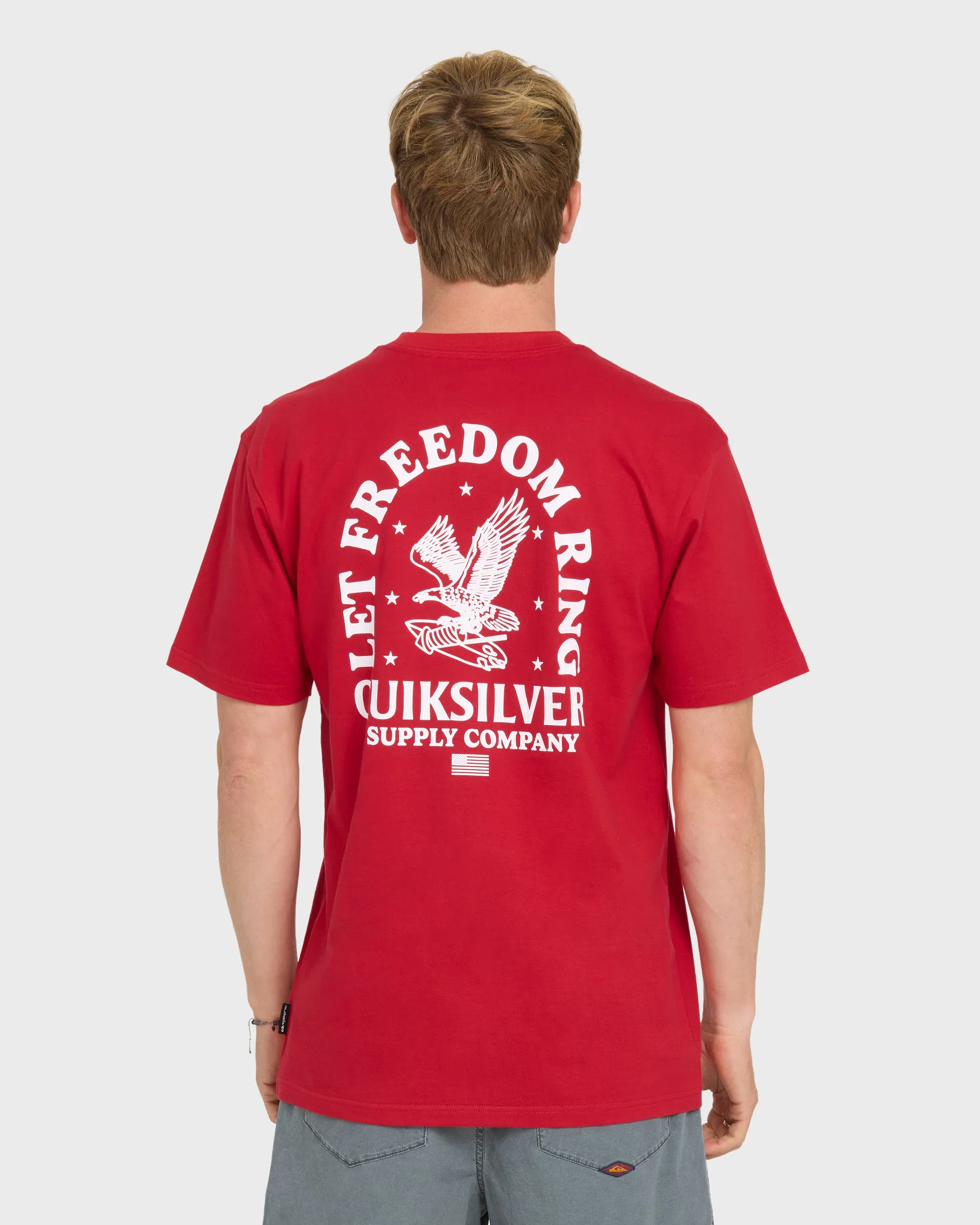 Freedom Ring Short Sleeve Cotton T-Shirt - Salsa sold by Quiksilver product image thumbnail 2