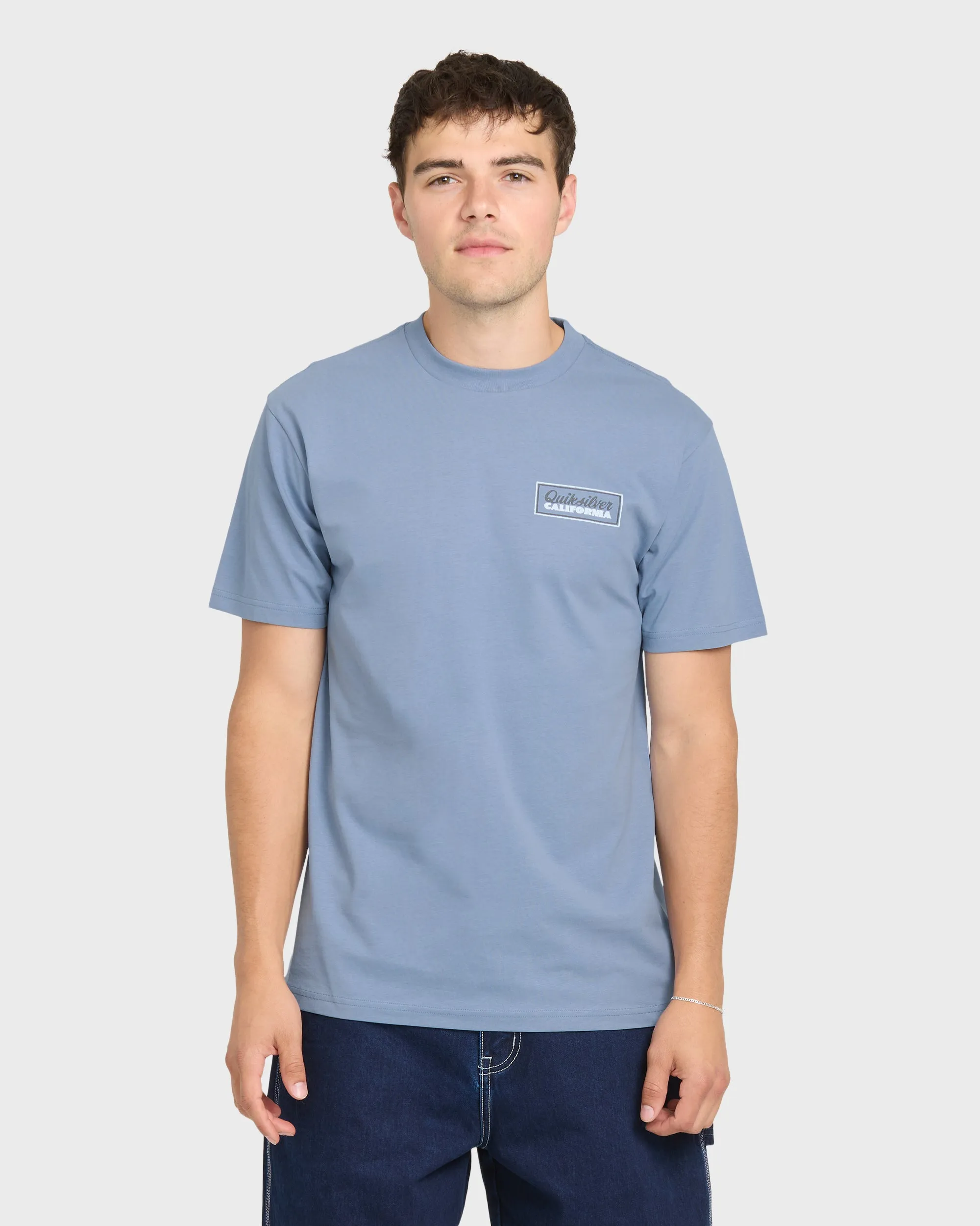 California Quiver Short Sleeve Cotton T-Shirt - Infinity sold by Quiksilver