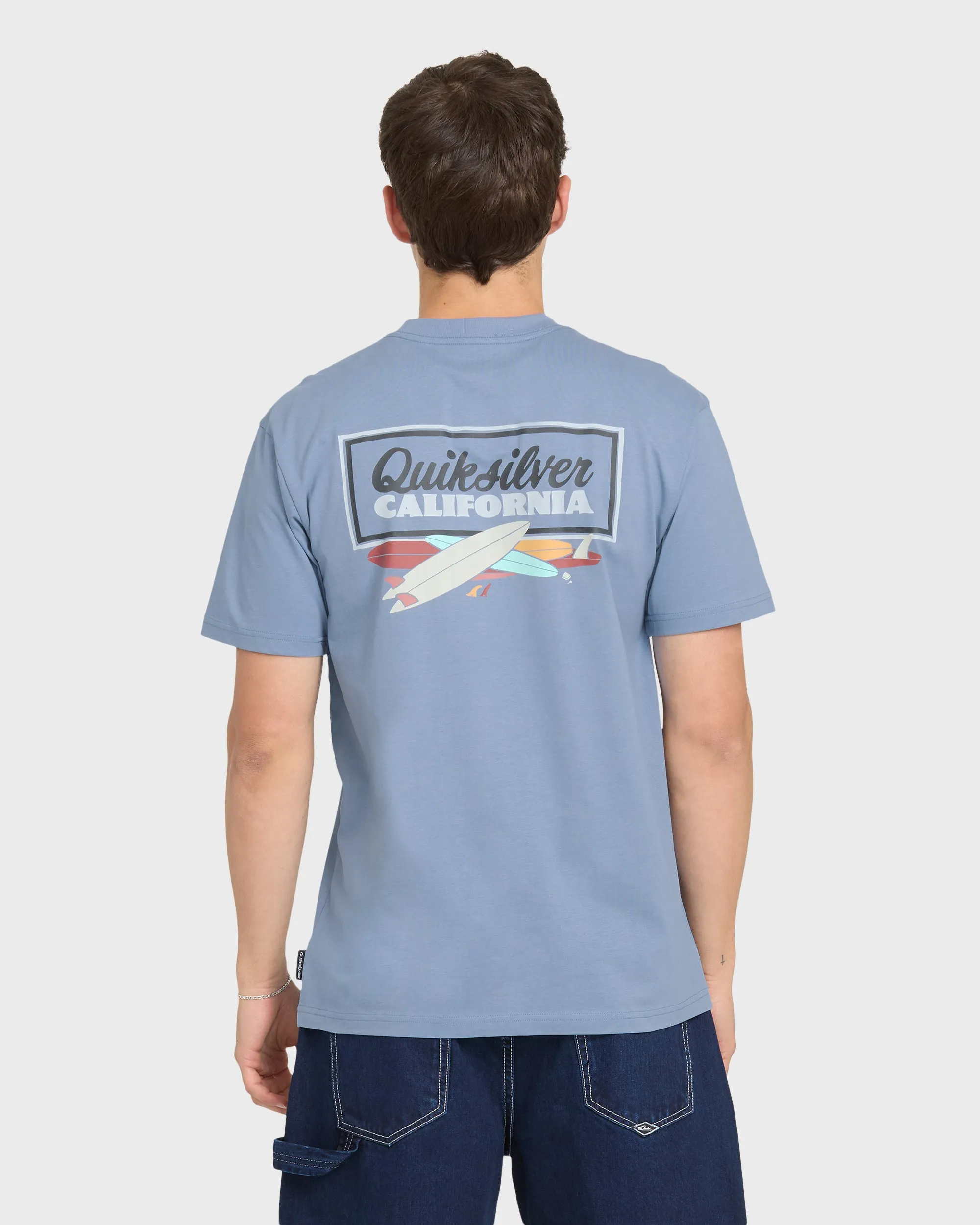 California Quiver Short Sleeve Cotton T-Shirt - Infinity sold by Quiksilver product image thumbnail 2