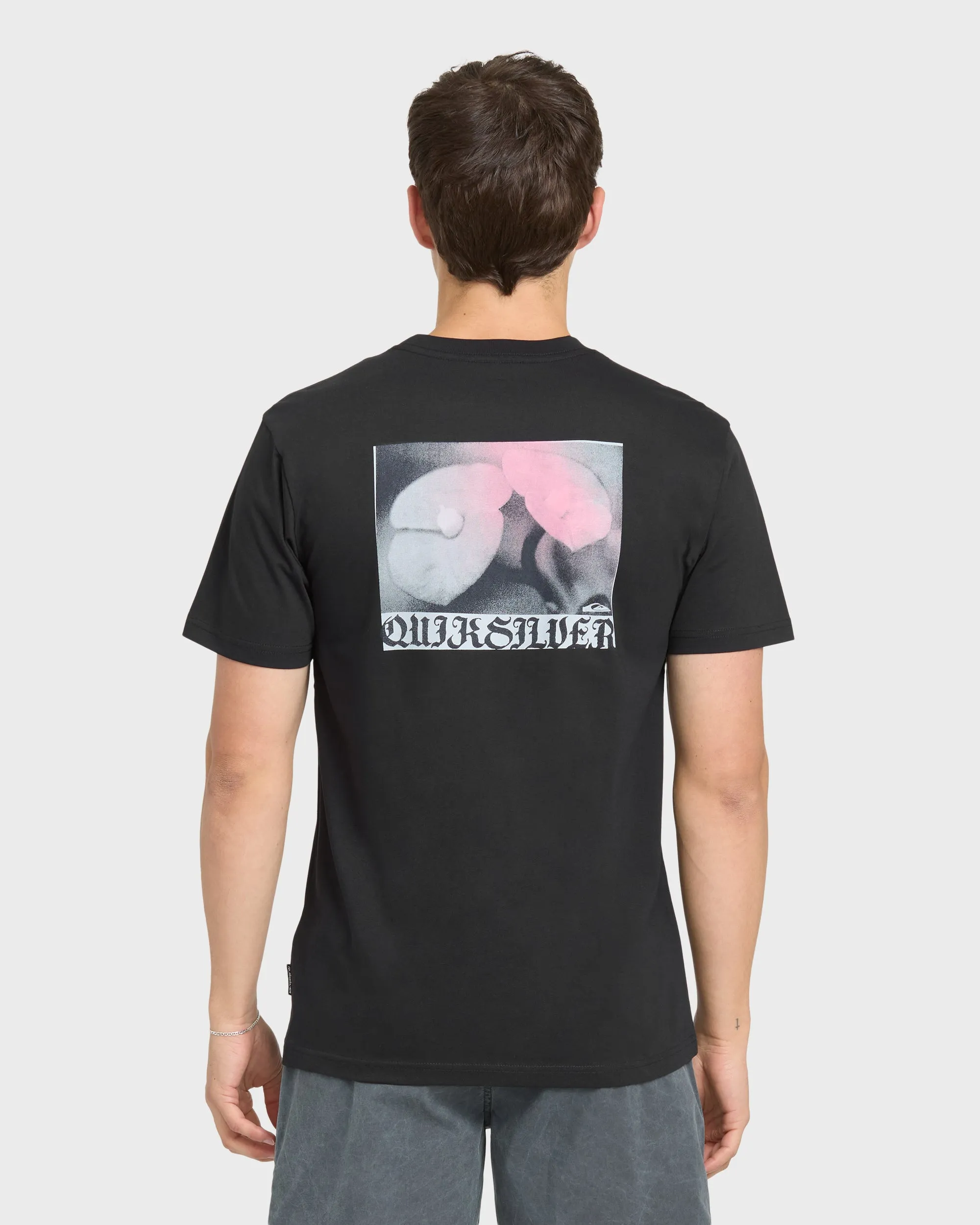 Gothic Flowers Short Sleeve Knit T-Shirt - Black sold by Quiksilver product image thumbnail 2