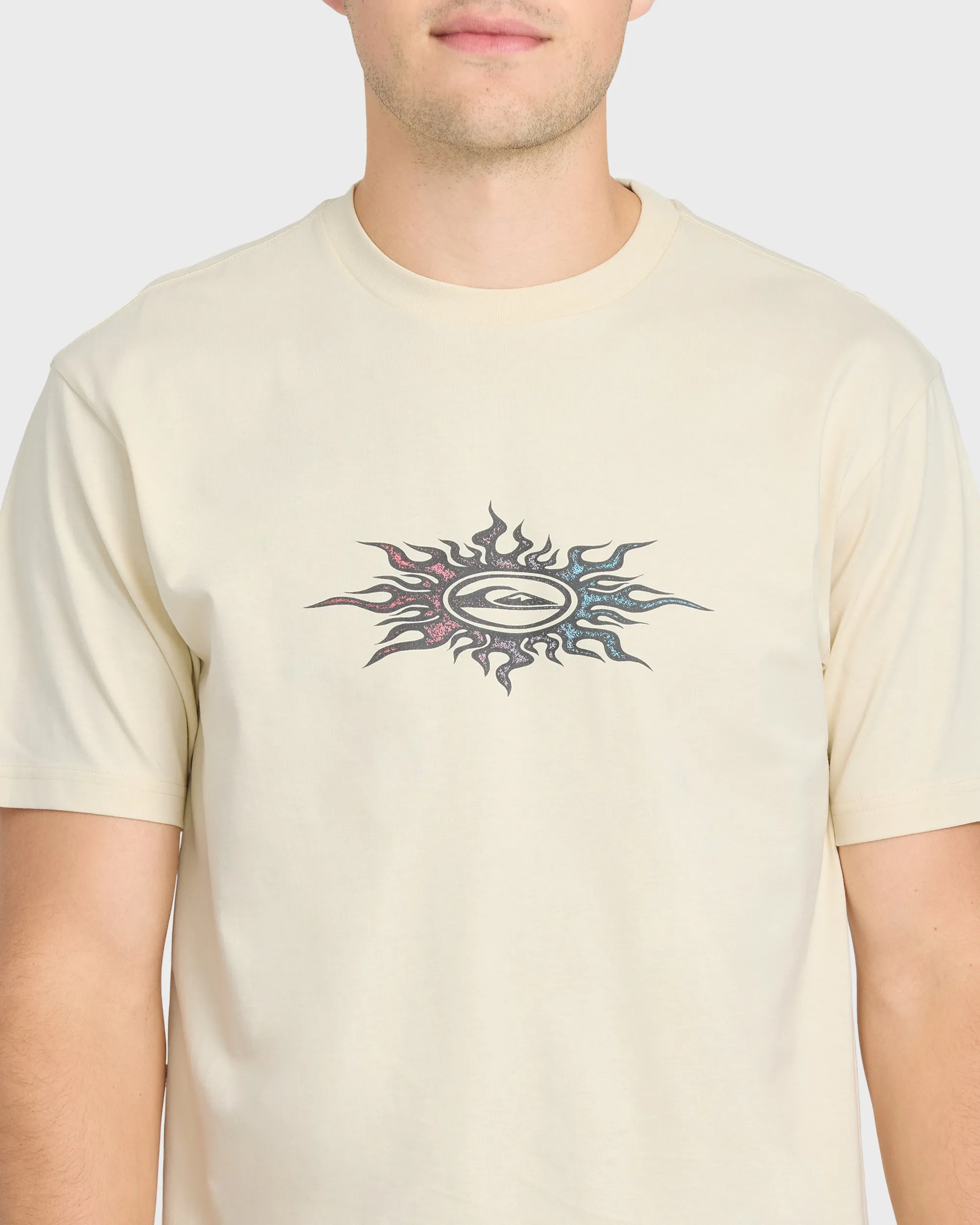 Blazing Short Sleeve Knit T-Shirt - Bone White sold by Quiksilver product image thumbnail 5