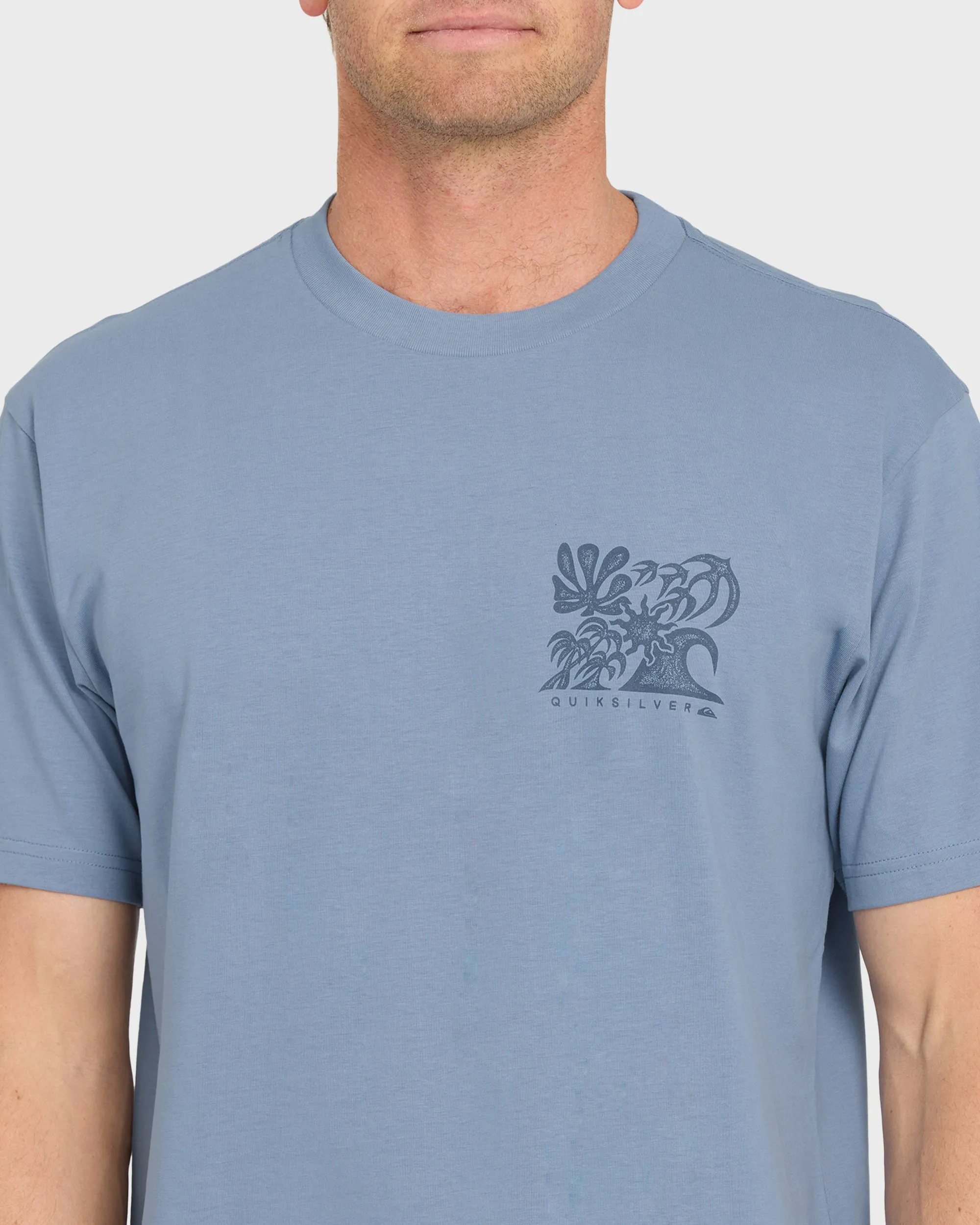 Collage Classic Short Sleeve Knit T-Shirt - Infinity sold by Quiksilver product image thumbnail 5