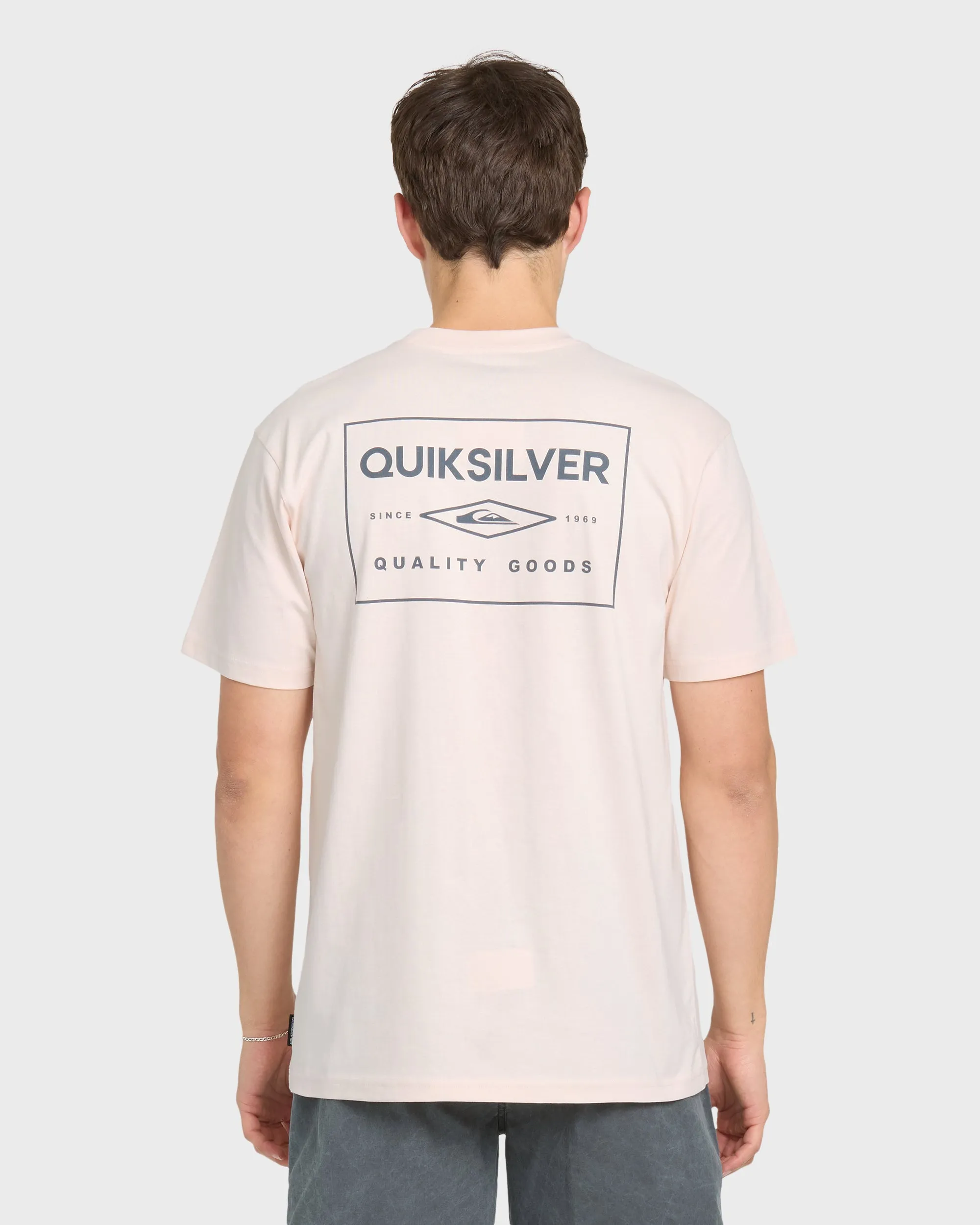 Stamped Short Sleeve Knit T-Shirt - Rosewater sold by Quiksilver product image thumbnail 2
