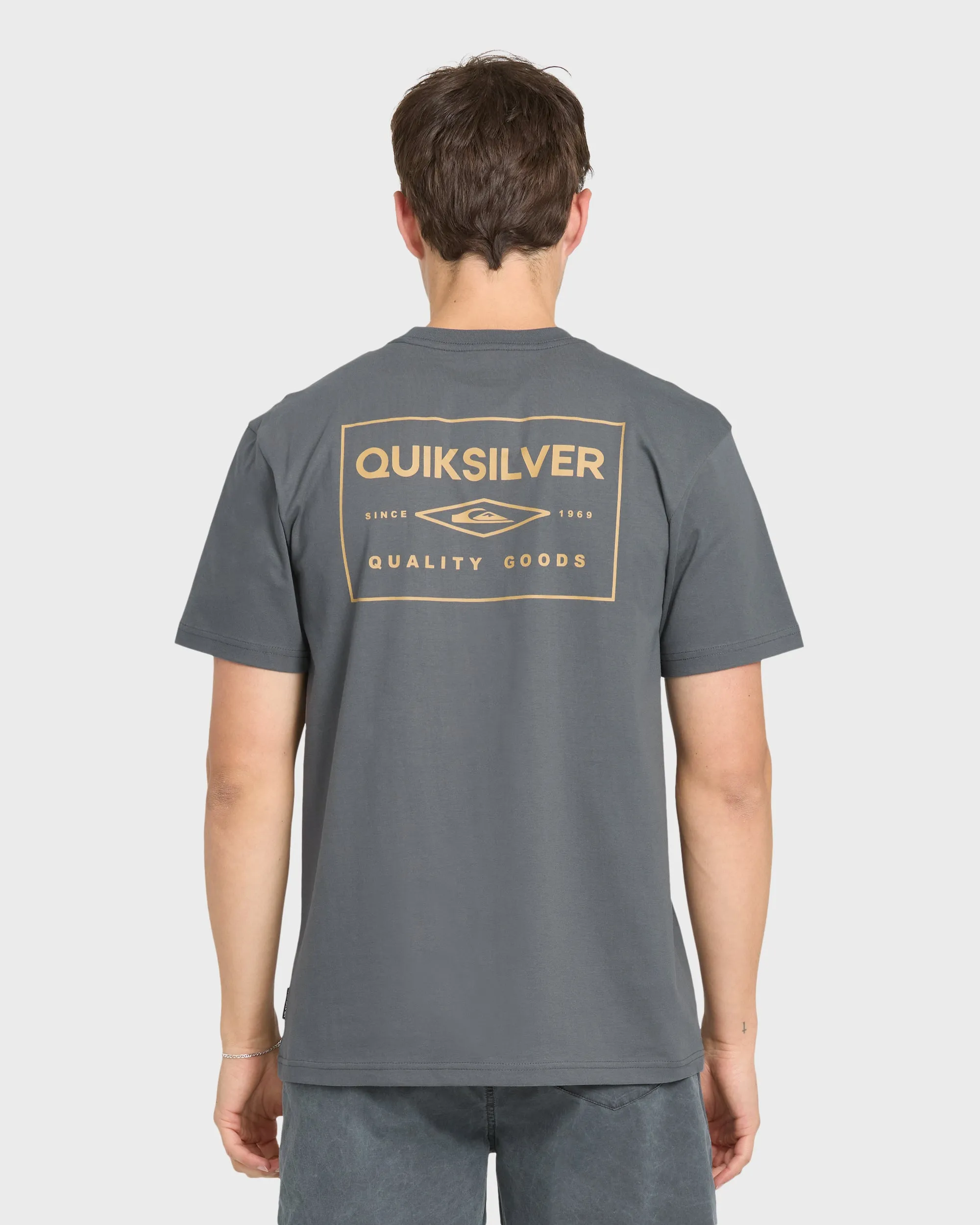 Stamped Short Sleeve Knit T-Shirt - Iron Gate sold by Quiksilver product image thumbnail 2