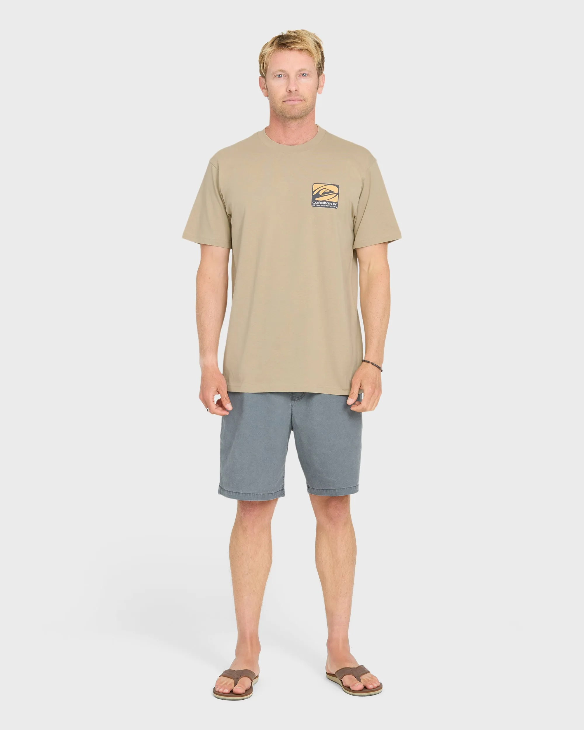 Out Of Bounds Classic Short Sleeve Cotton T-Shirt - Seneca Rock sold by Quiksilver product image thumbnail 4