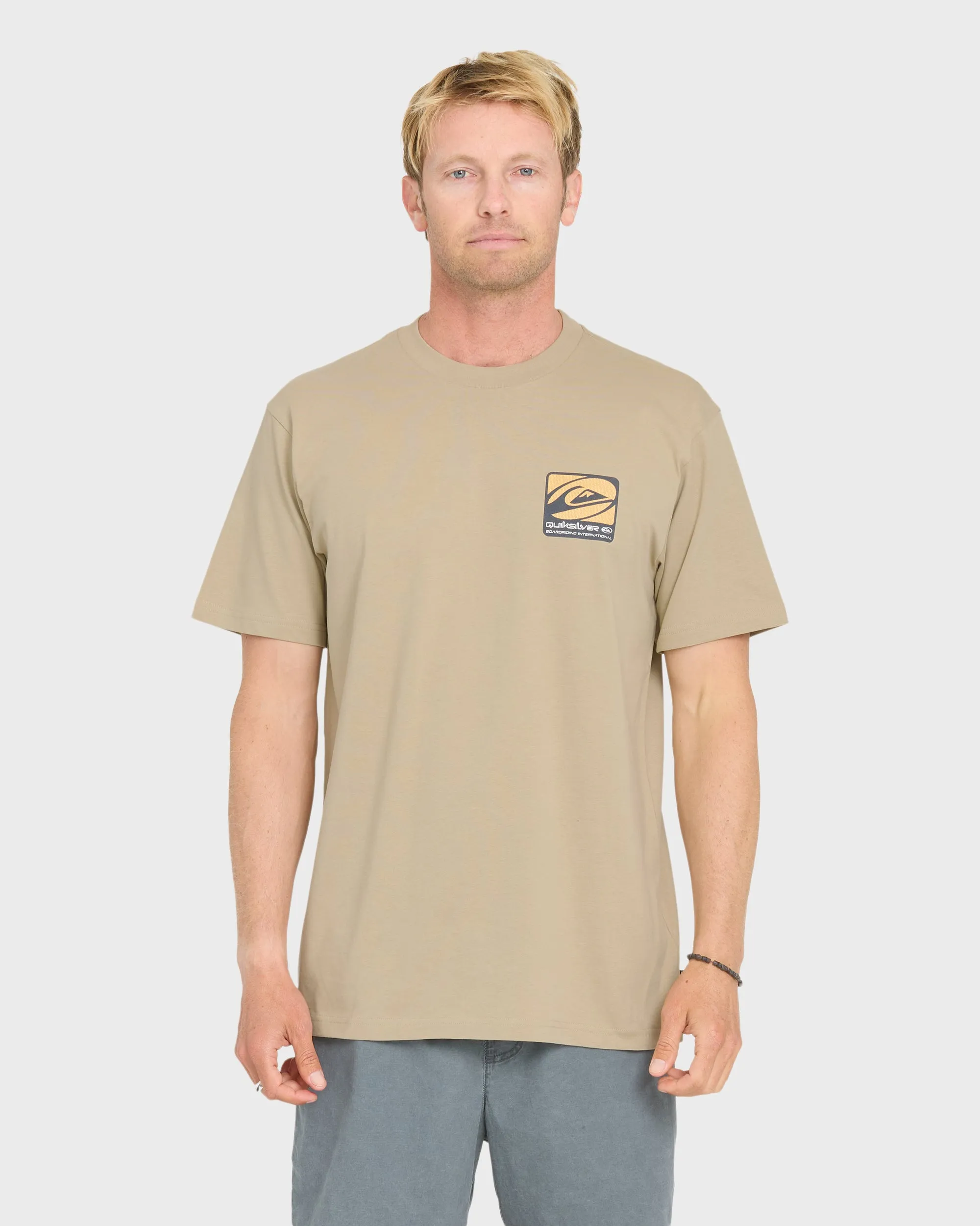 Out Of Bounds Classic Short Sleeve Cotton T-Shirt - Seneca Rock sold by Quiksilver