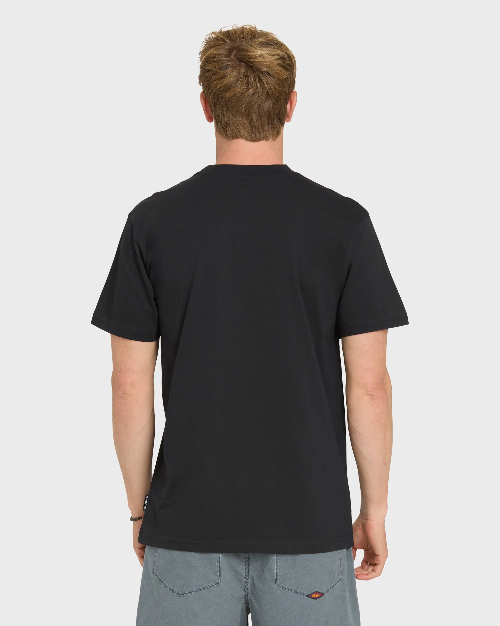 Thick To Thin Short Sleeve Knit T-Shirt - Black sold by Quiksilver product image thumbnail 2
