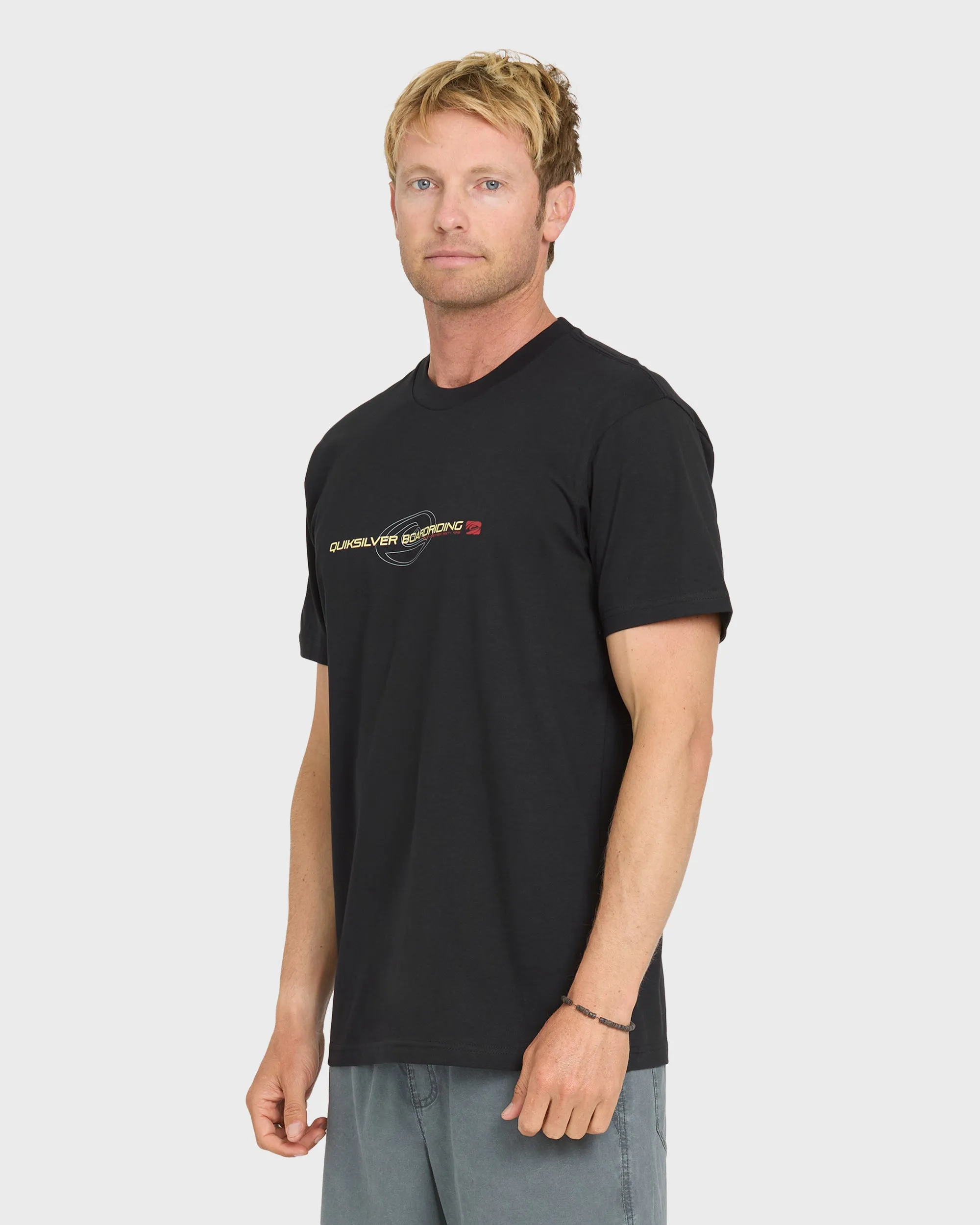 Thick To Thin Short Sleeve Knit T-Shirt - Black sold by Quiksilver product image thumbnail 3