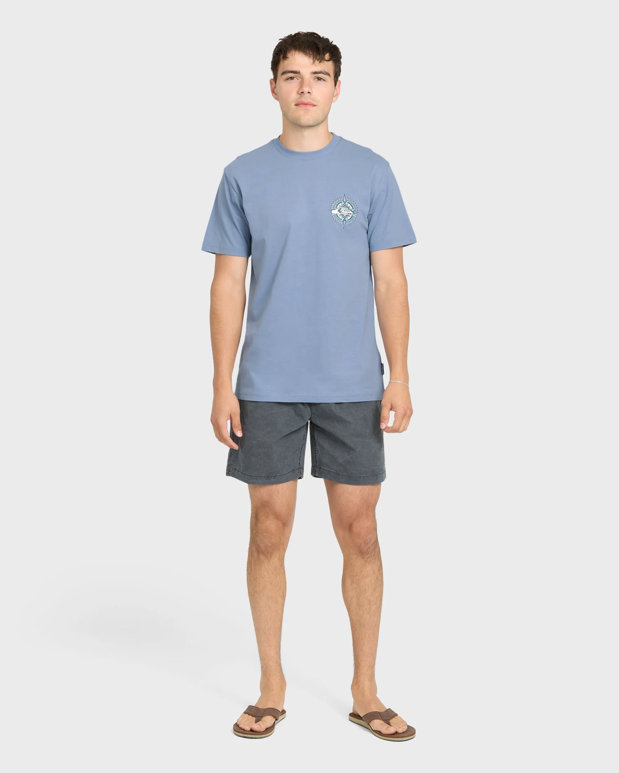 Shooting Star Short Sleeve Knit T-Shirt - Infinity sold by Quiksilver product image thumbnail 4
