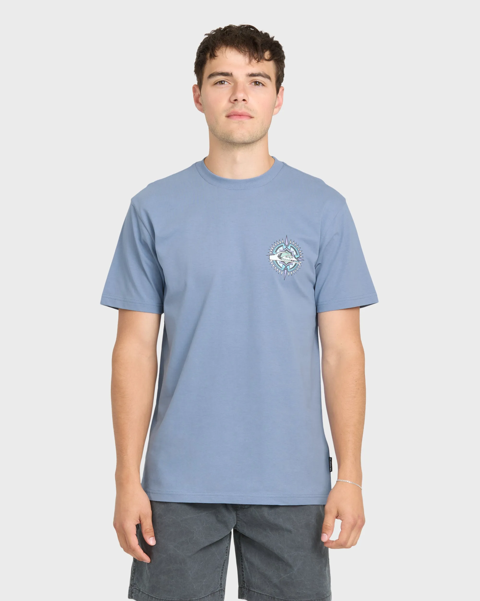 Shooting Star Short Sleeve Knit T-Shirt - Infinity sold by Quiksilver