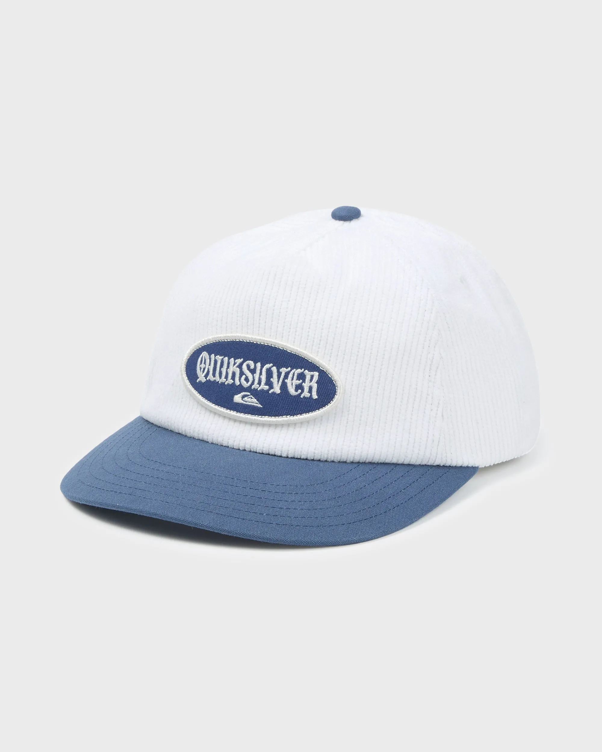 Far Out 5-Panel Snapback Hat - White sold by Quiksilver