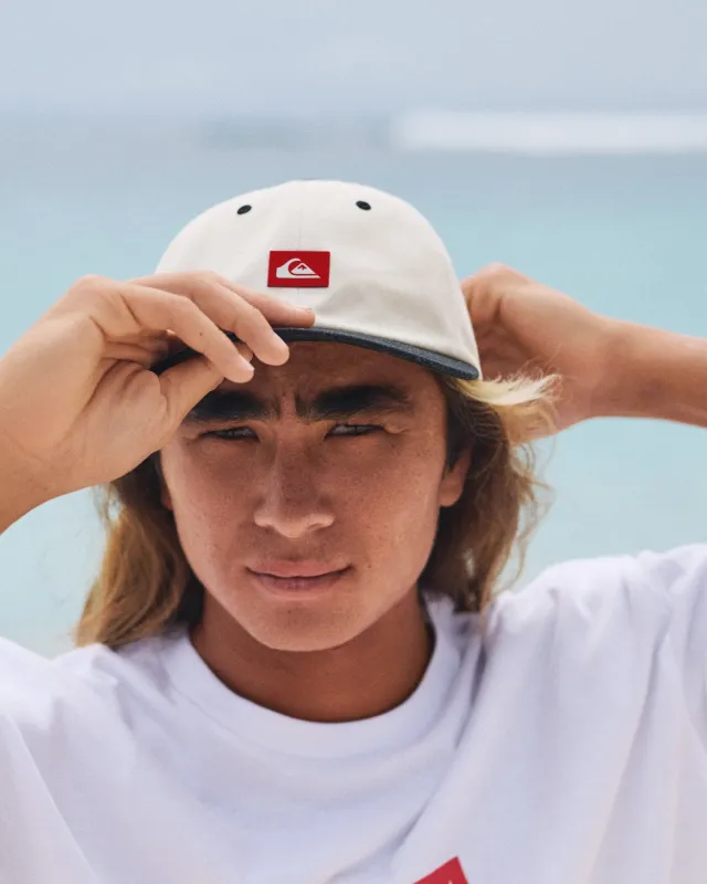 Young Guns Que 6-Panel Snapback Hat - Bone White made by Quiksilver