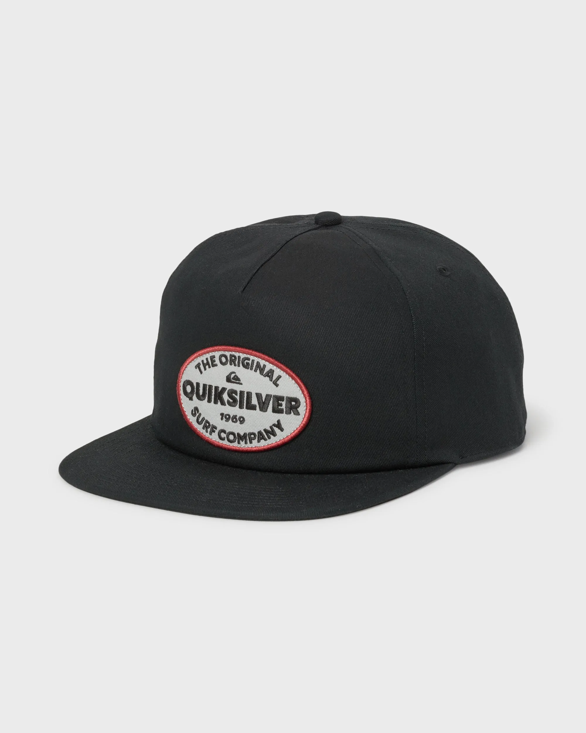 Workforce 5-Panel Snapback Hat - Black sold by Quiksilver
