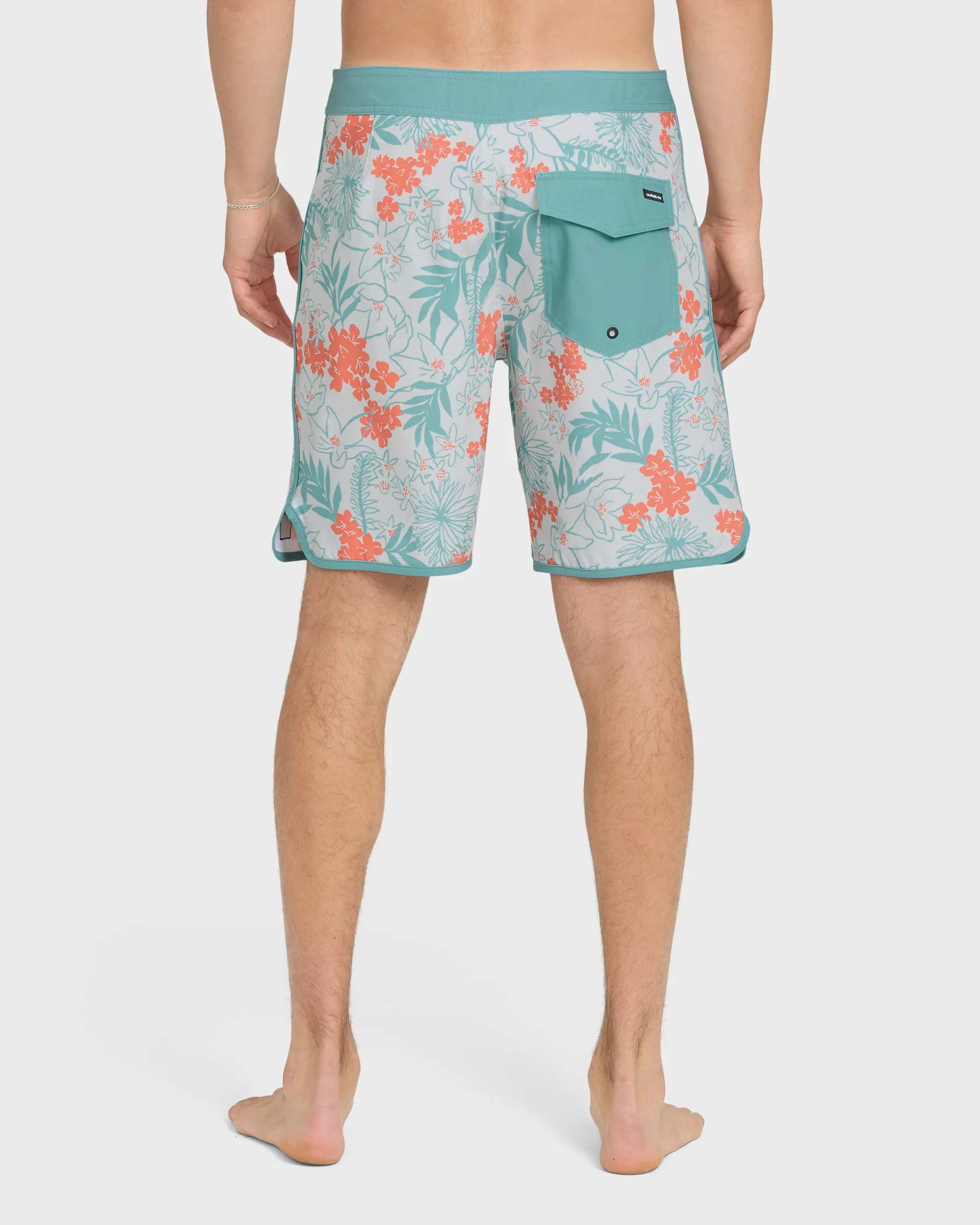 Jetty Bloom 19" Boardshorts - Silver Birch sold by Quiksilver product image thumbnail 2