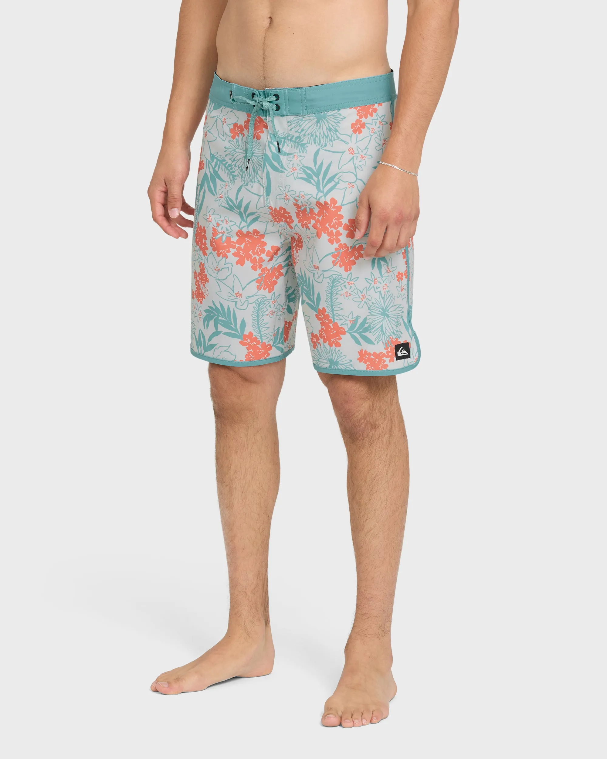Jetty Bloom 19" Boardshorts - Silver Birch sold by Quiksilver product image thumbnail 3