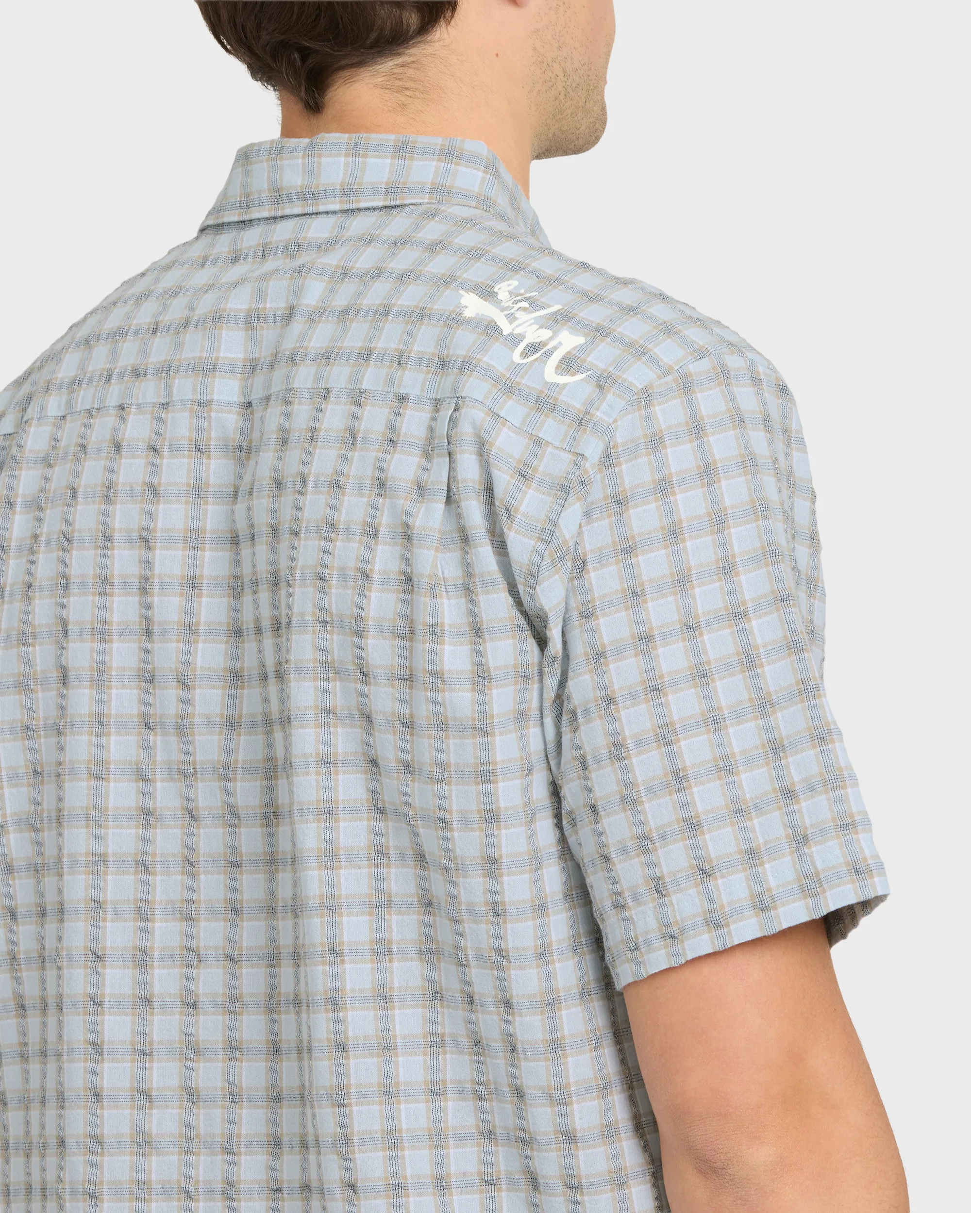 Young Guns Button-Up Short Sleeve Shirt - Plein Air sold by Quiksilver product image thumbnail 4