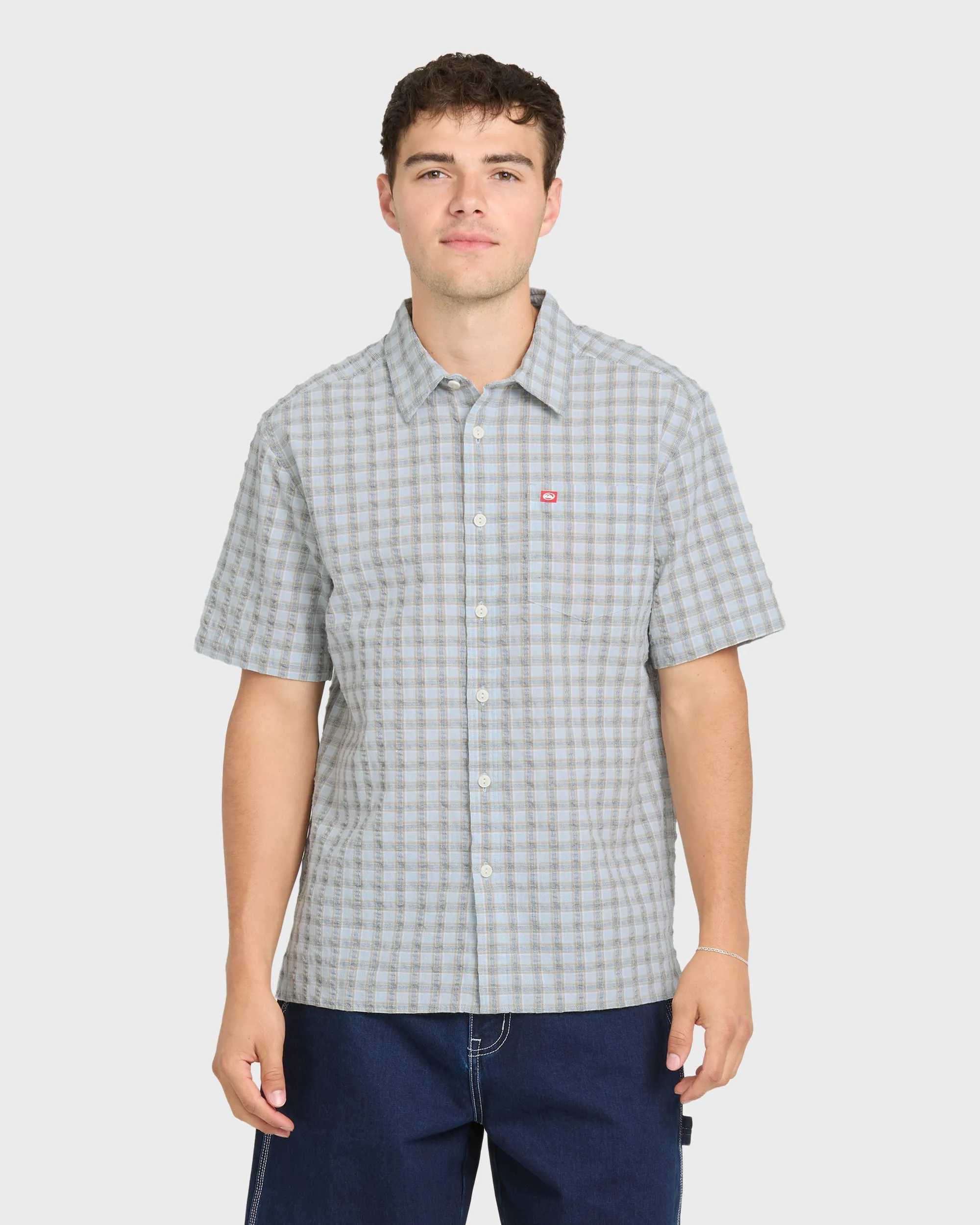 Young Guns Button-Up Short Sleeve Shirt - Plein Air sold by Quiksilver product image thumbnail 2