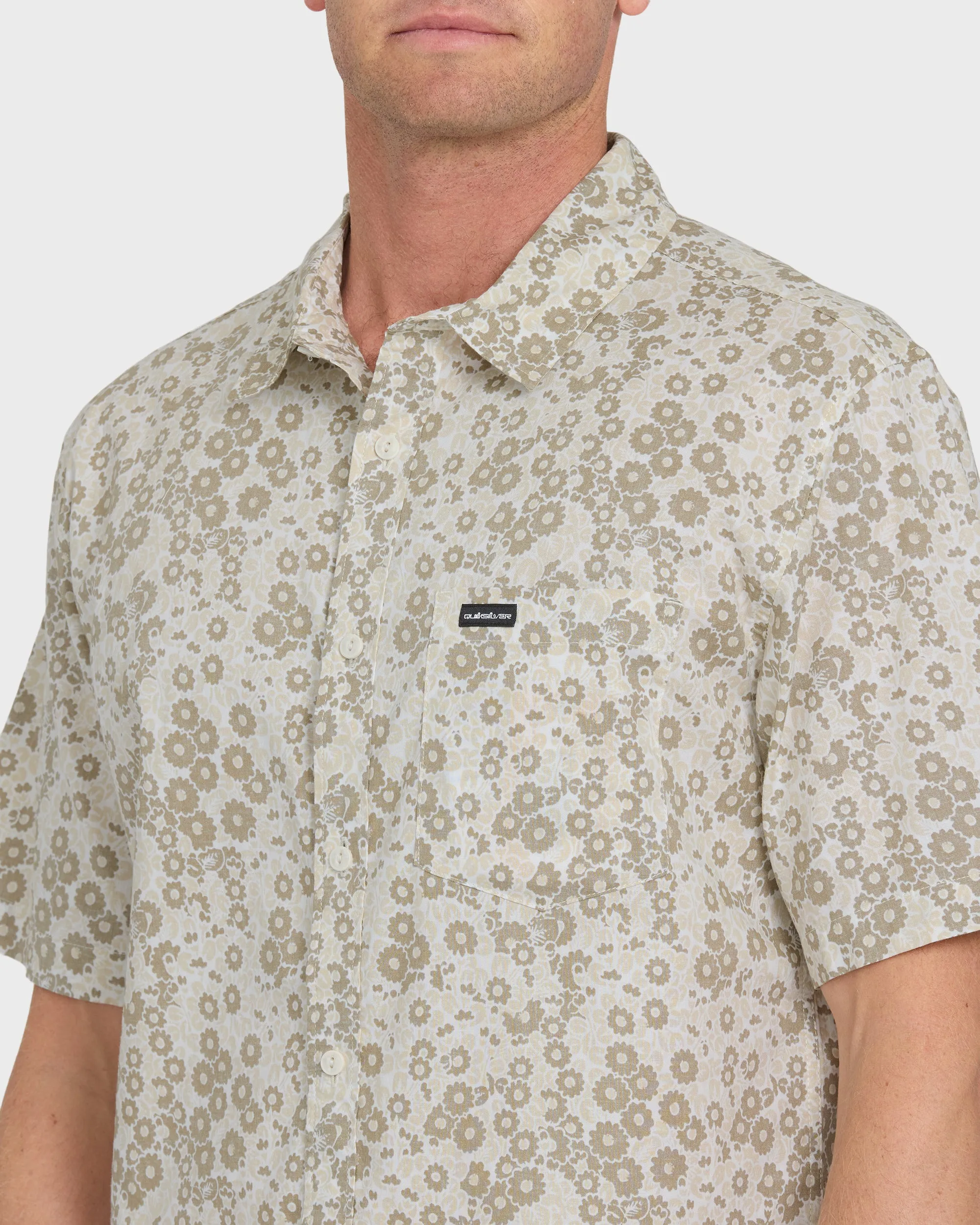 Ditsy Daze Classic Short Sleeve Woven Shirt - Seneca Rock sold by Quiksilver product image thumbnail 5