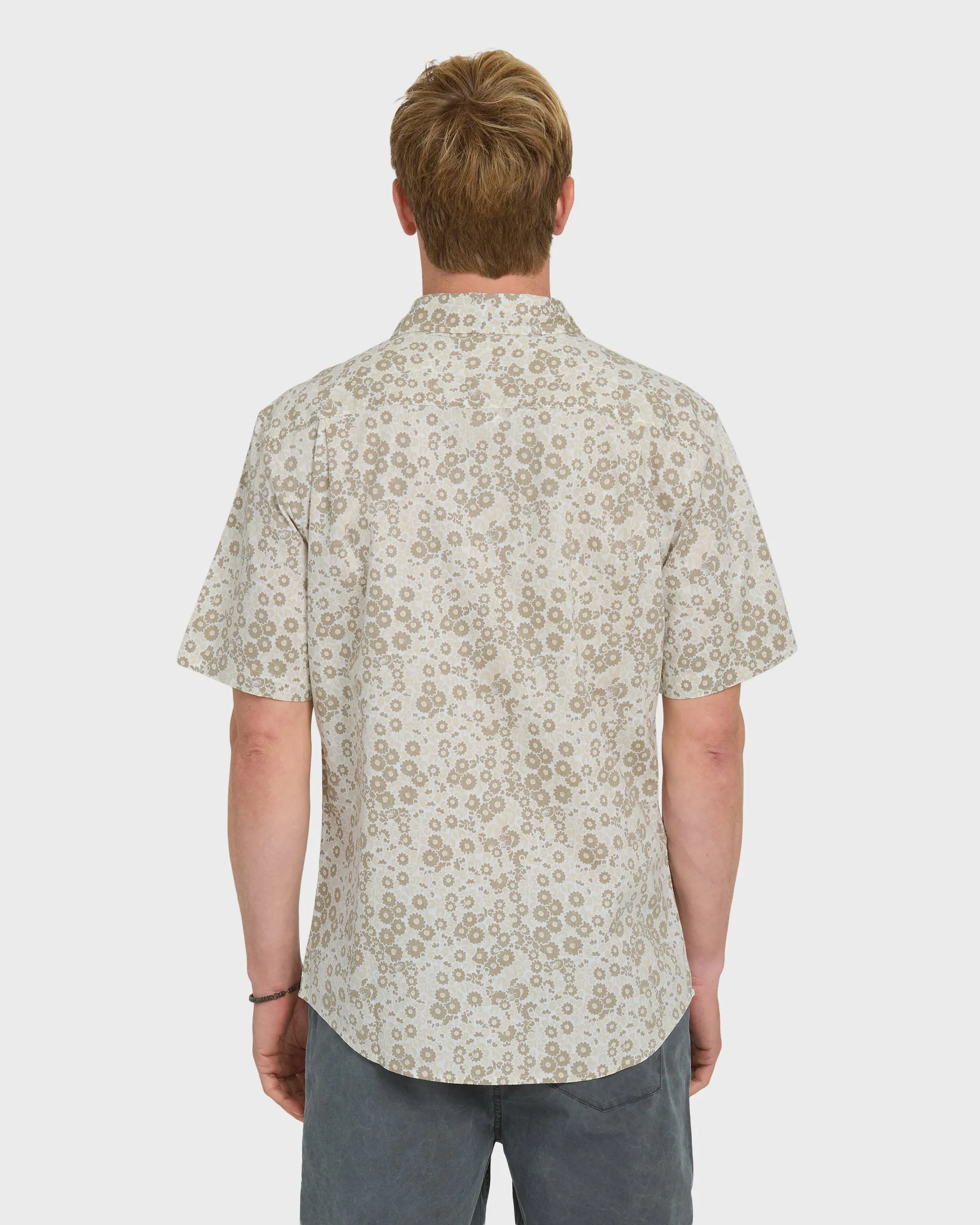 Ditsy Daze Classic Short Sleeve Woven Shirt - Seneca Rock sold by Quiksilver product image thumbnail 2