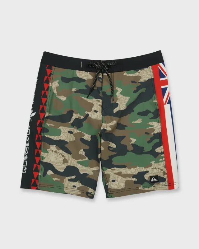 Hawaii Trades 20" Boardshorts - Camo made by Quiksilver