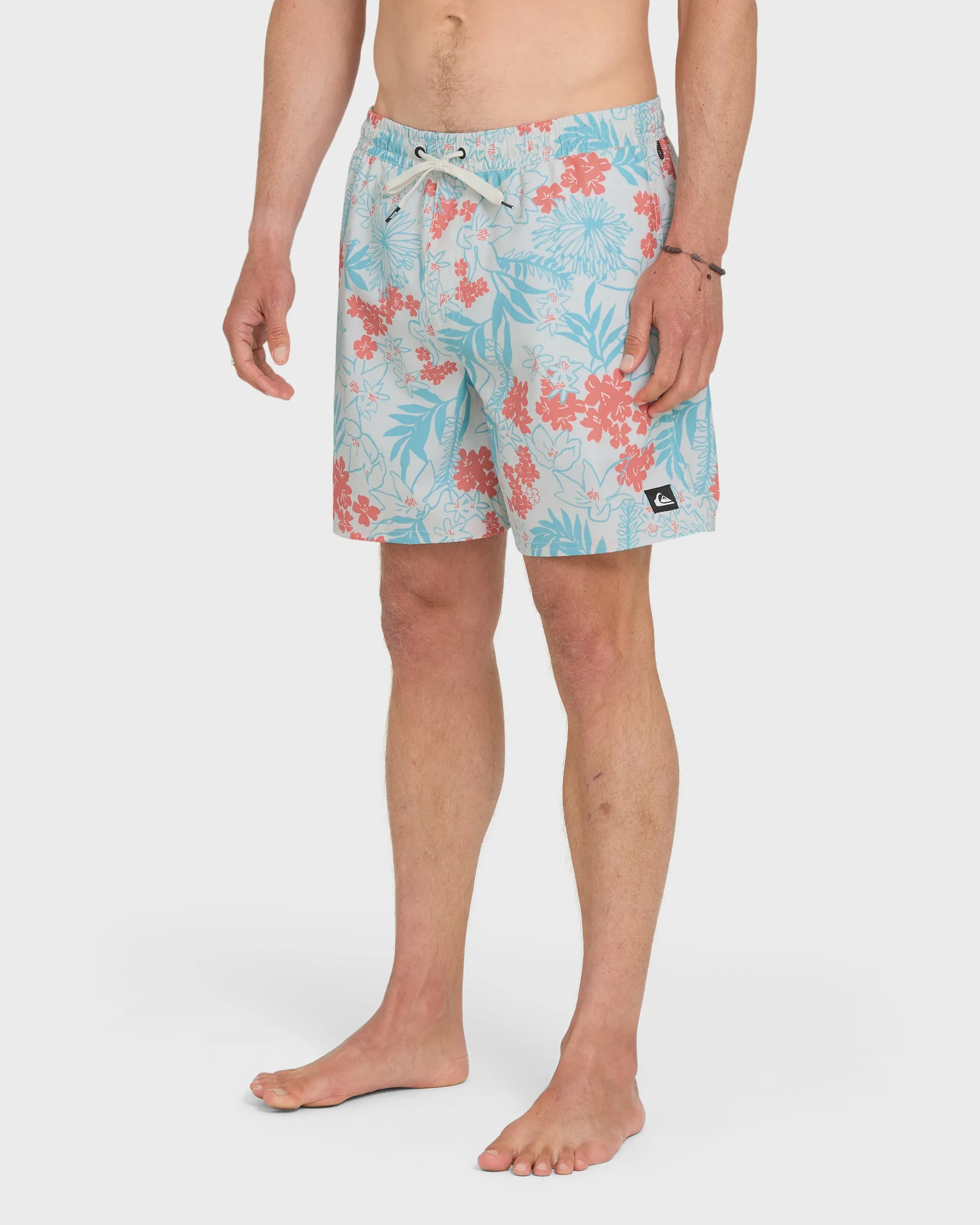 Mix Volley 17" Swim Trunks - Silver Birch sold by Quiksilver product image thumbnail 3