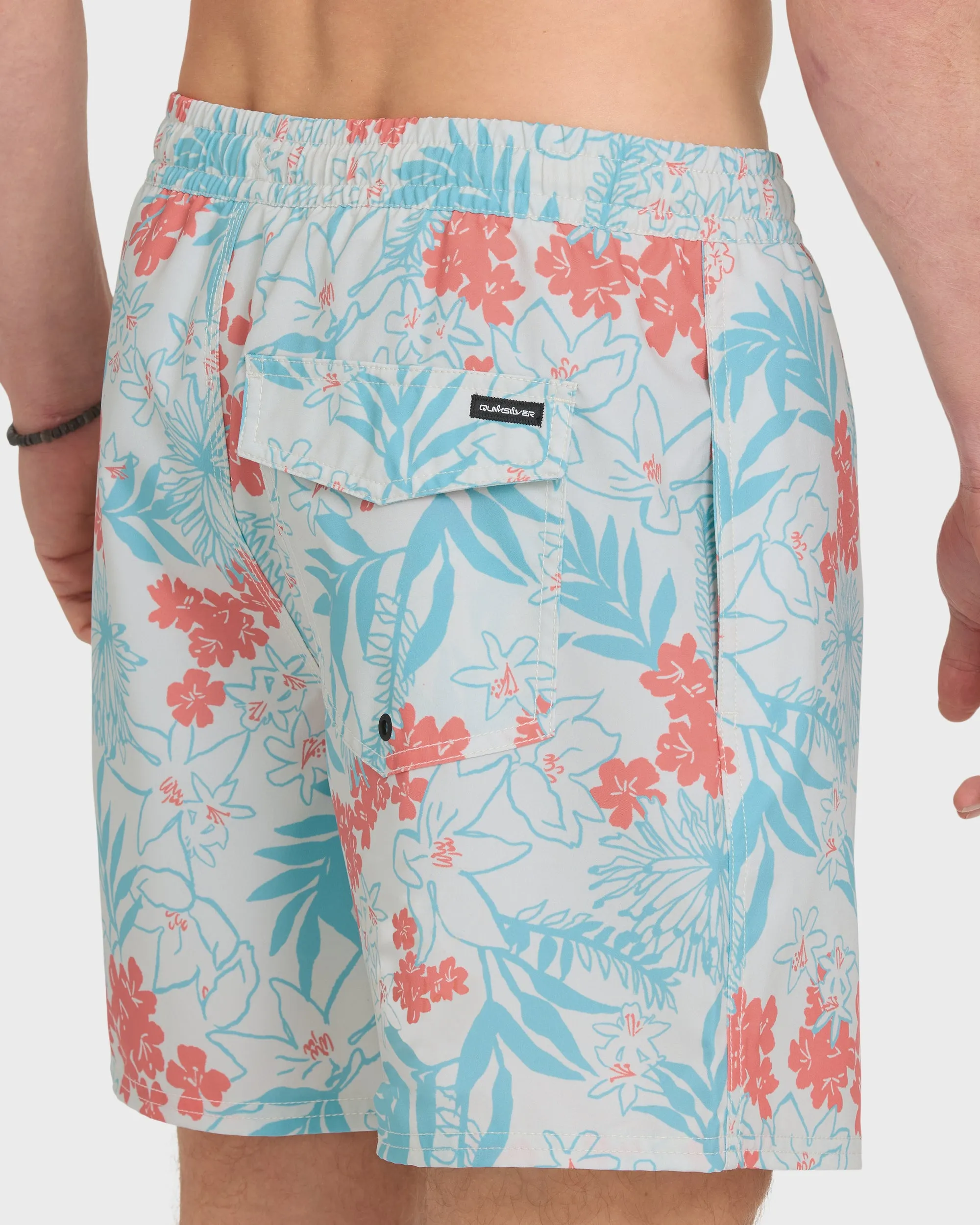 Mix Volley 17" Swim Trunks - Silver Birch sold by Quiksilver product image thumbnail 5