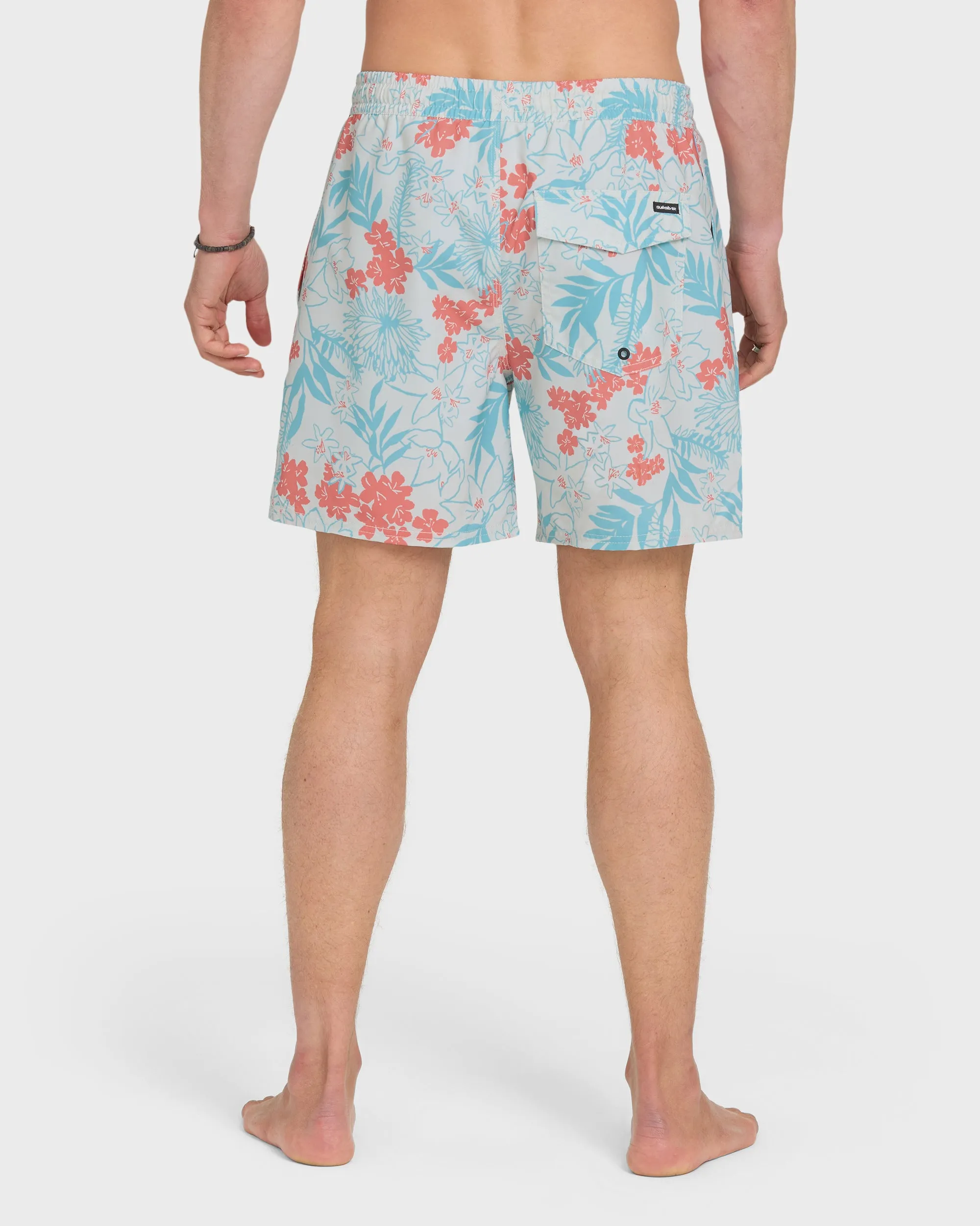 Mix Volley 17" Swim Trunks - Silver Birch sold by Quiksilver product image thumbnail 2