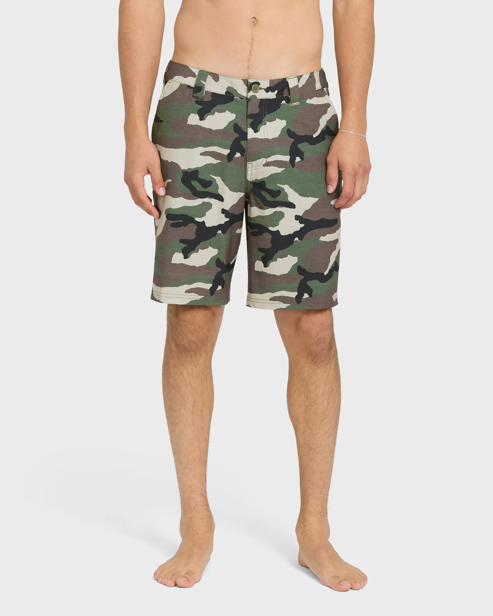 Union Print Amphibian 20" Hybrid Shorts - Camo sold by Quiksilver